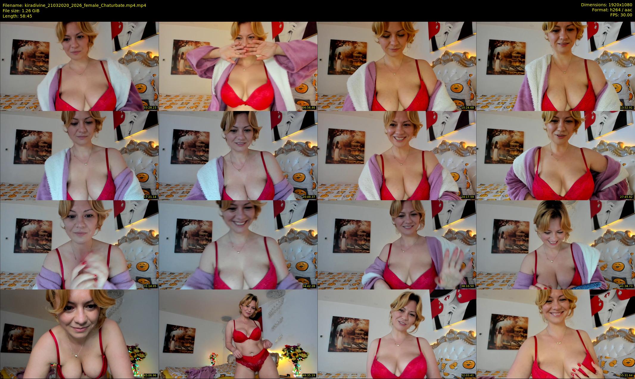 kiradivine — 59 minute Chaturbate female cam show recording, 1080p, Mar 21, 2020