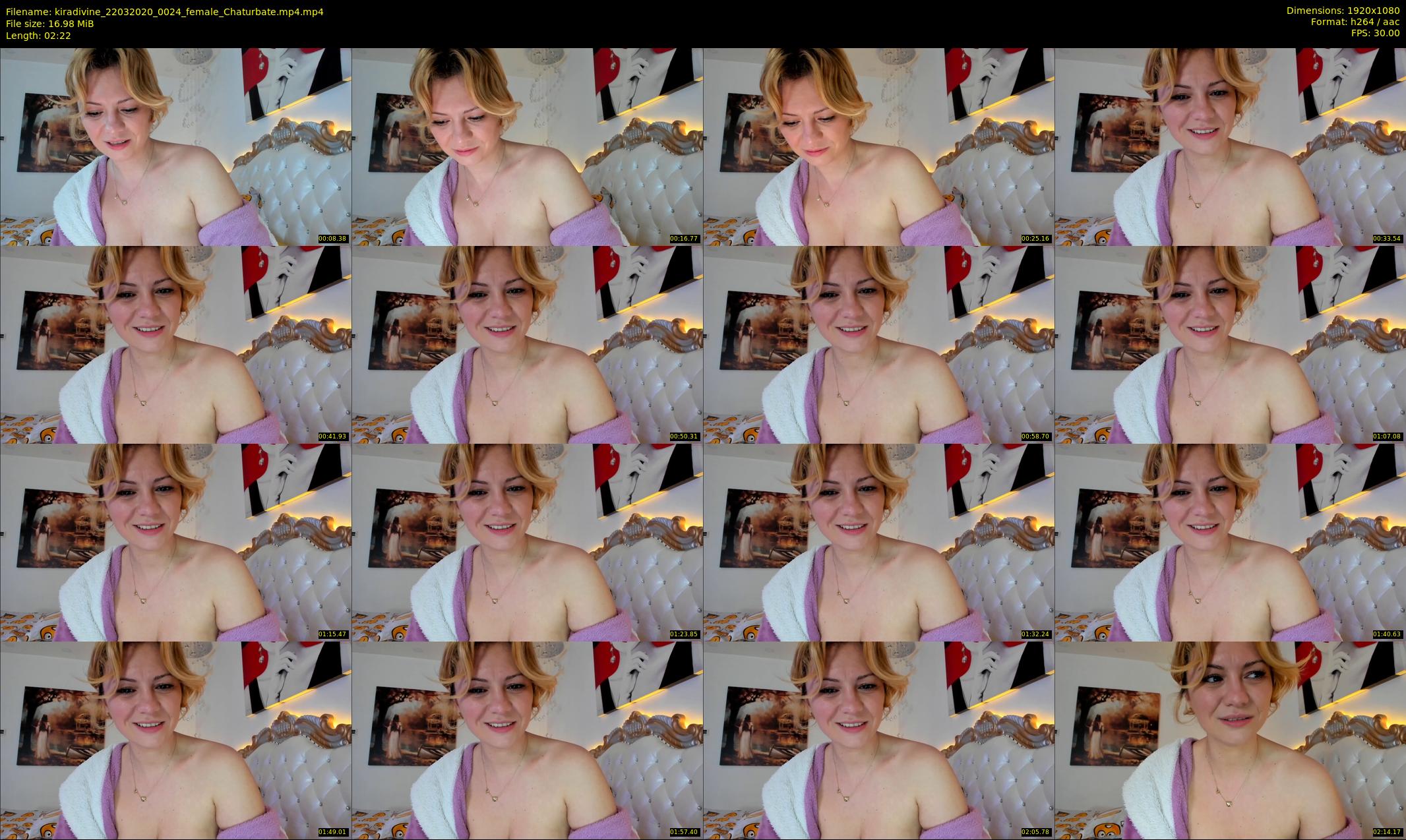 kiradivine — 3 minute Chaturbate female cam show recording, 1080p, Mar 22, 2020