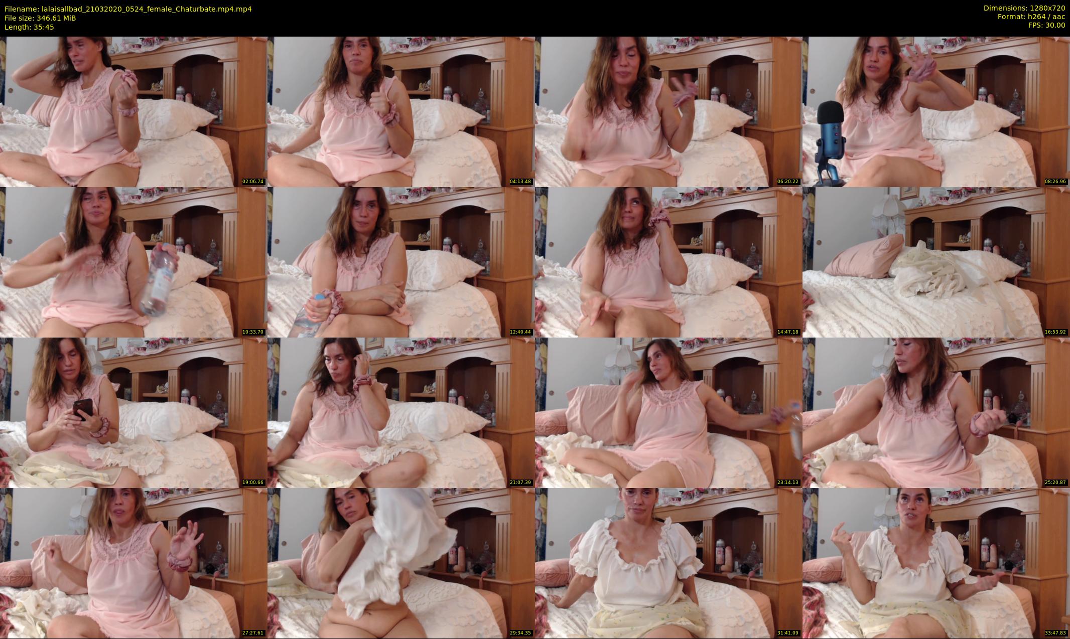 lalaisallbad — 36 minute Chaturbate female cam show recording, 720p, Mar 21, 2020