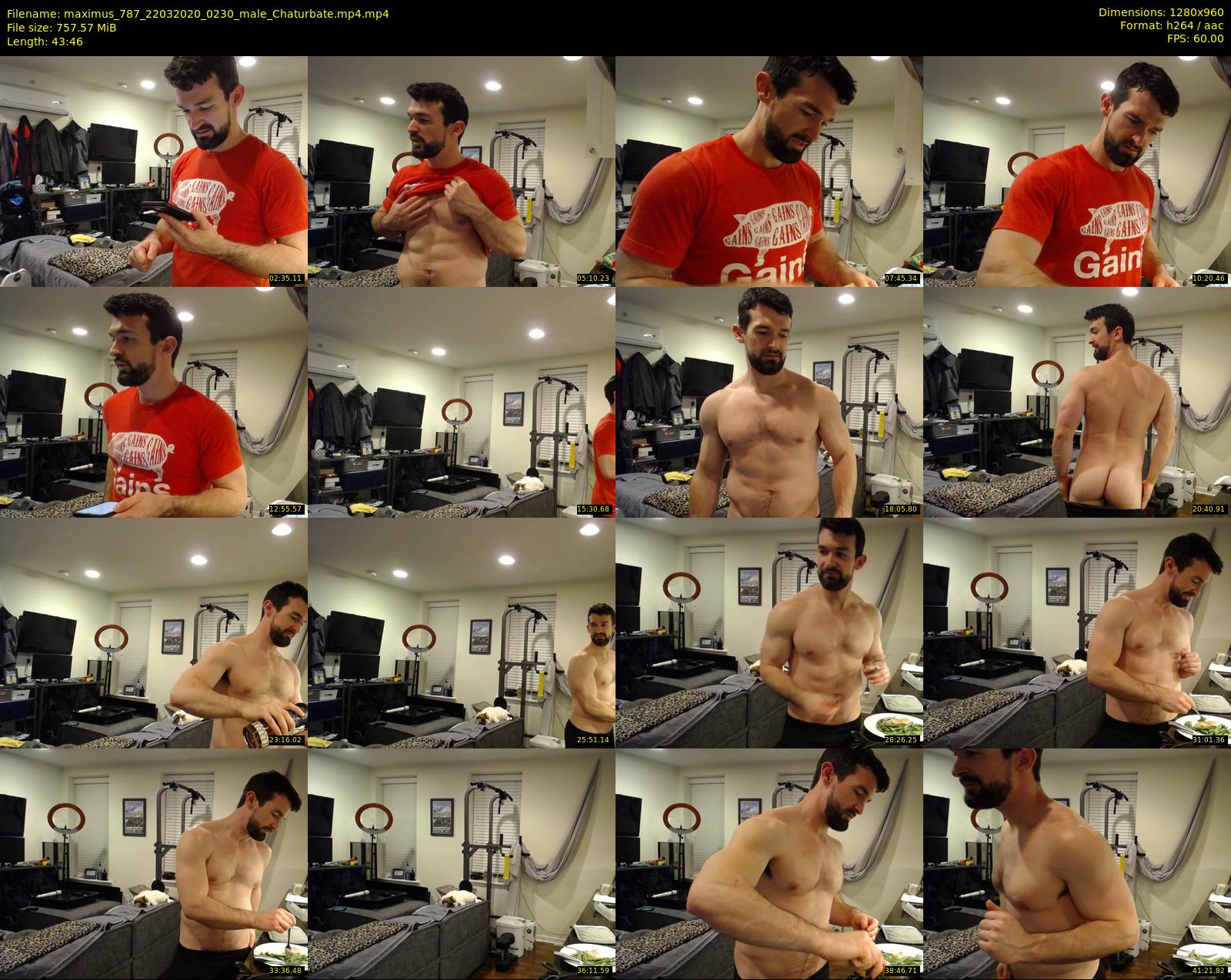 maximus_787 — 44 minute Chaturbate male cam show recording, 720p, Mar 22, 2020