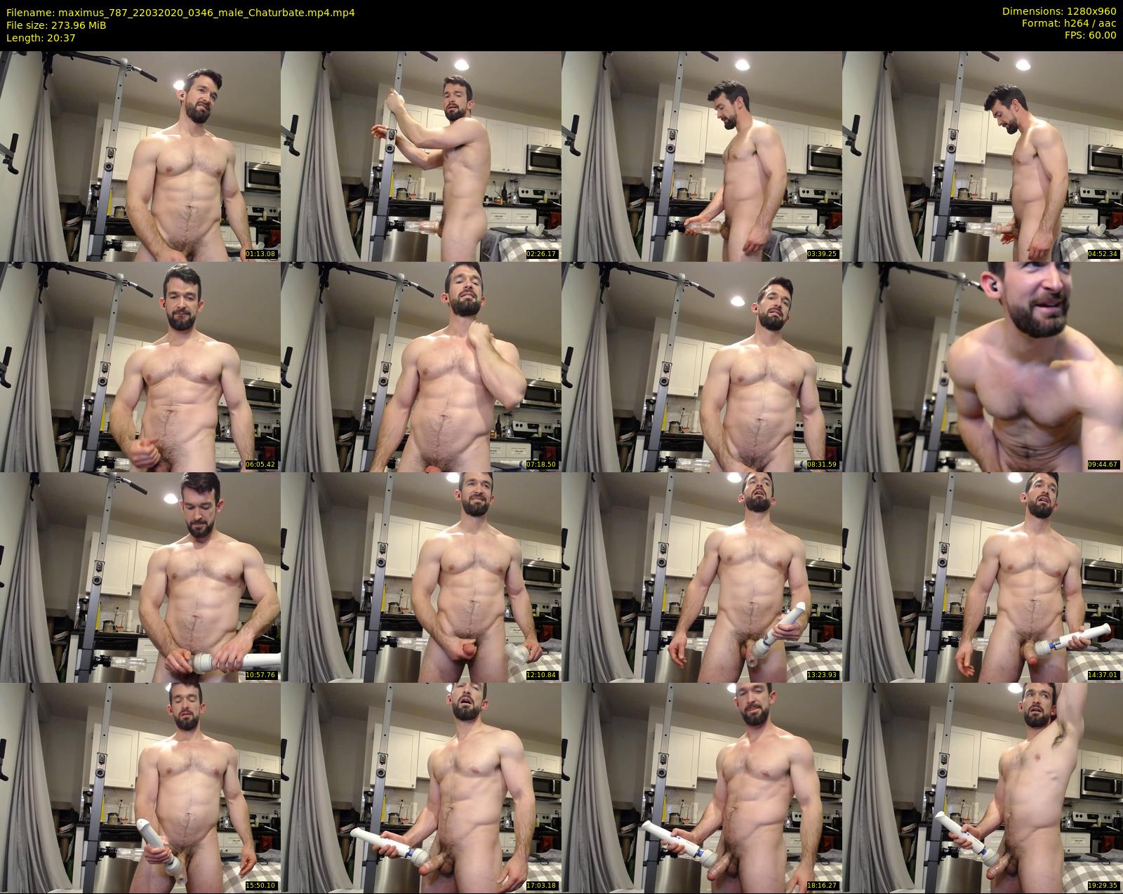 maximus_787 — 21 minute Chaturbate male cam show recording, 720p, Mar 22, 2020