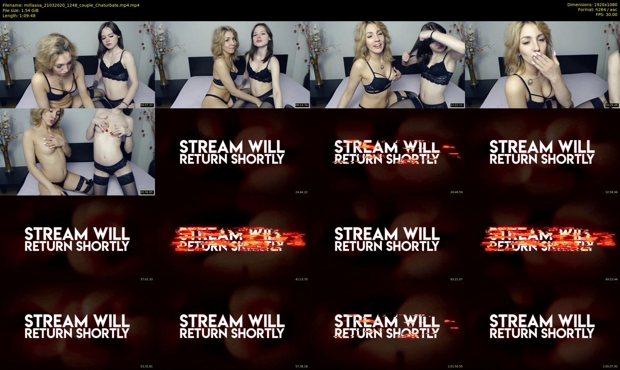 millaava — 70 minute Chaturbate female cam show recording, 1080p, Mar 21, 2020