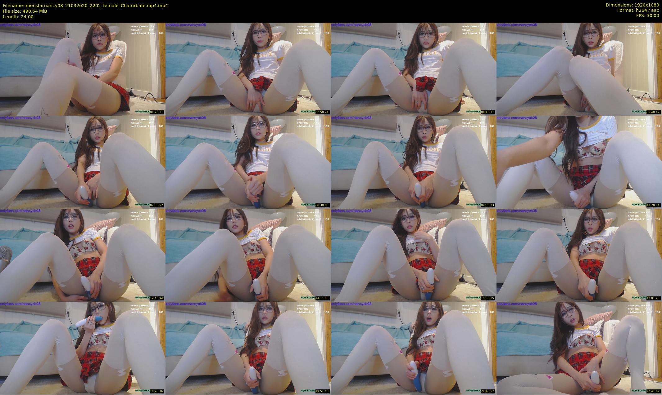 monstarnancy08 — 24 minute Chaturbate female cam show recording, 1080p, Mar 21, 2020