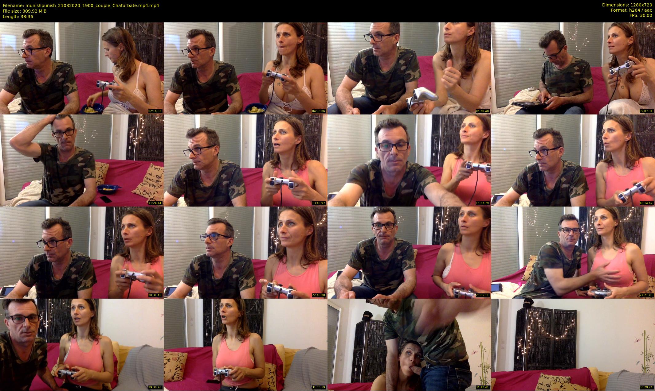 munishpunish — 39 minute Chaturbate couple cam show recording, 720p, Mar 21, 2020