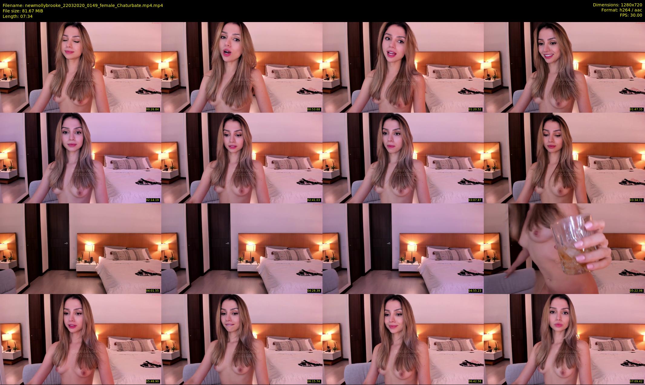newmollybrooke — 8 minute Chaturbate female cam show recording, 720p, Mar 22, 2020