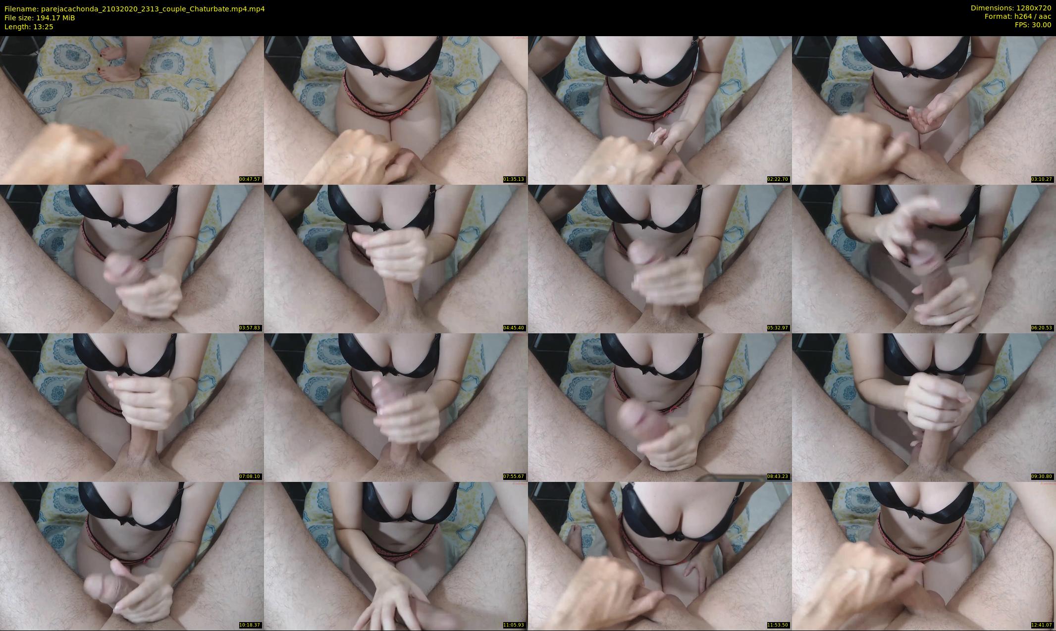 parejacachonda — 14 minute Chaturbate couple cam show recording, 720p, Mar 21, 2020