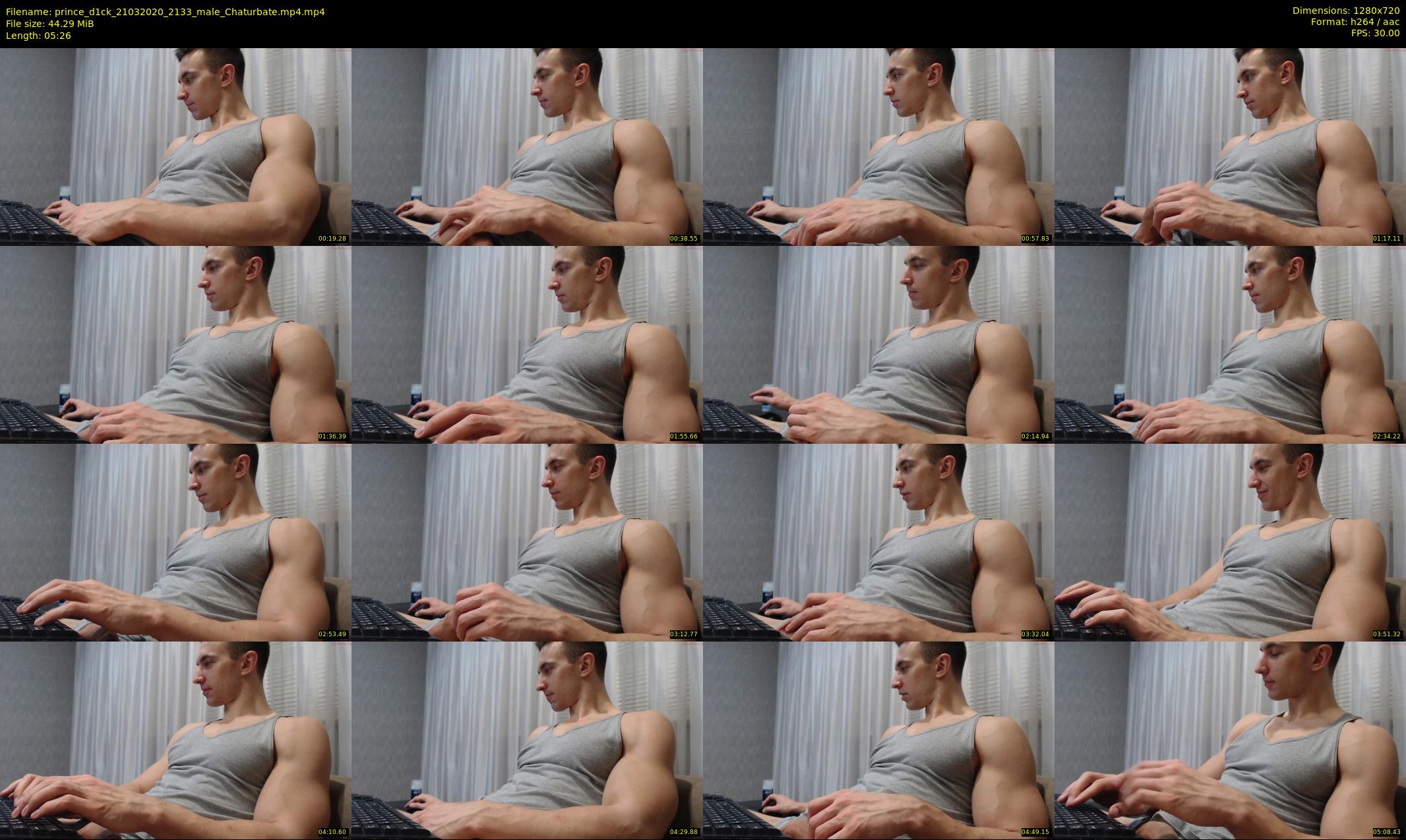 prince_d1ck — 6 minute Chaturbate male cam show recording, 720p, Mar 21, 2020