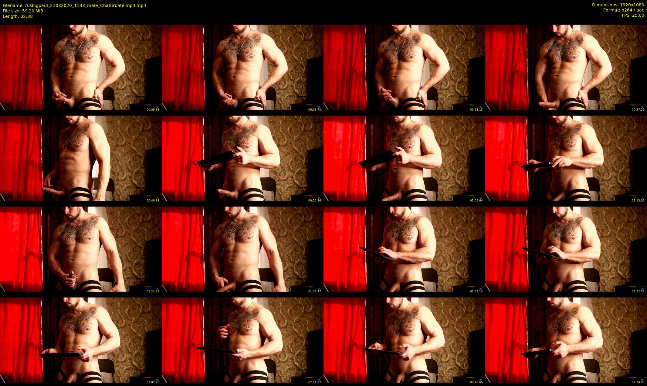 rusbigpaul — 3 minute Chaturbate male cam show recording, 1080p, Mar 21, 2020