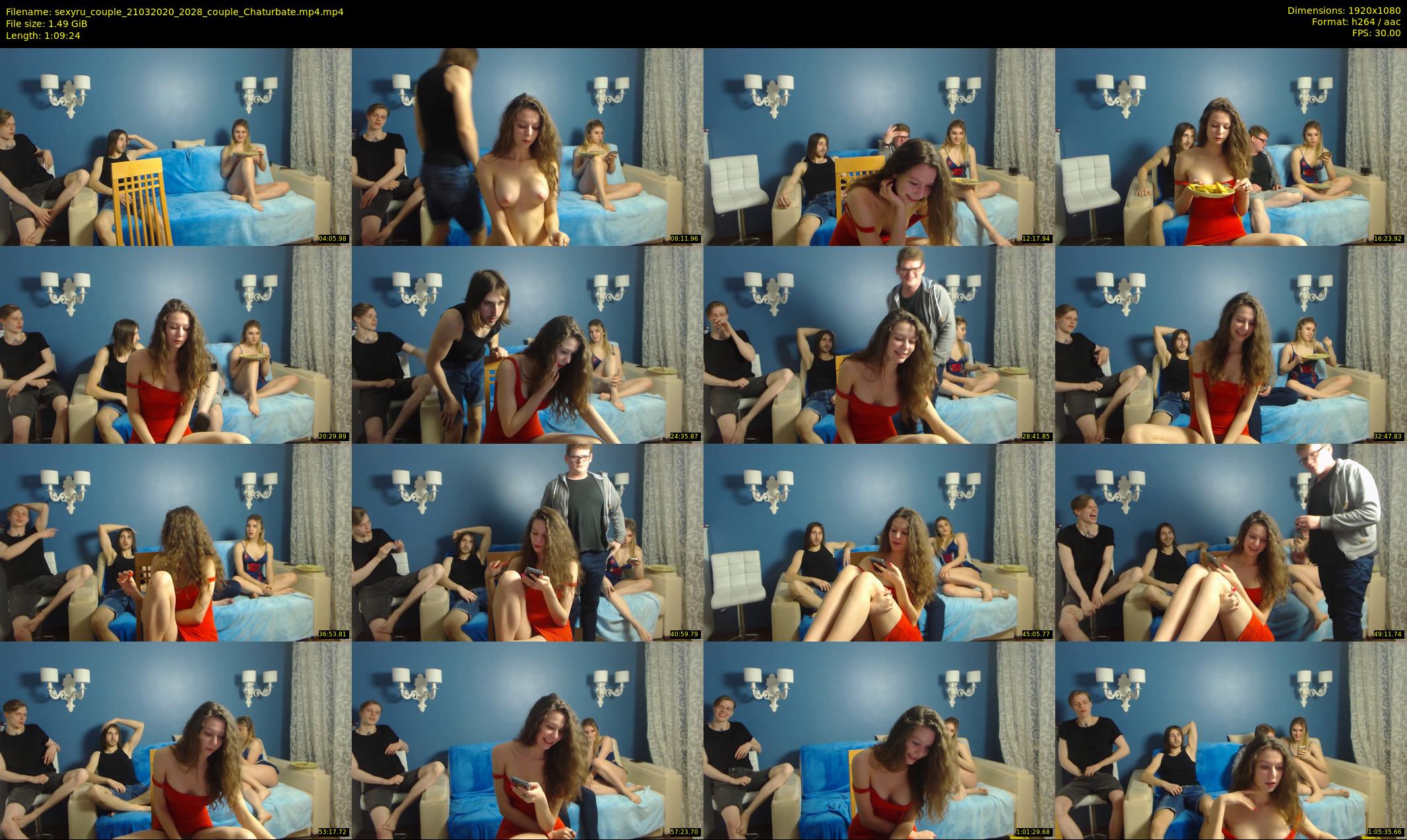 sexyru_couple — 70 minute Chaturbate couple cam show recording, 1080p, Mar 21, 2020