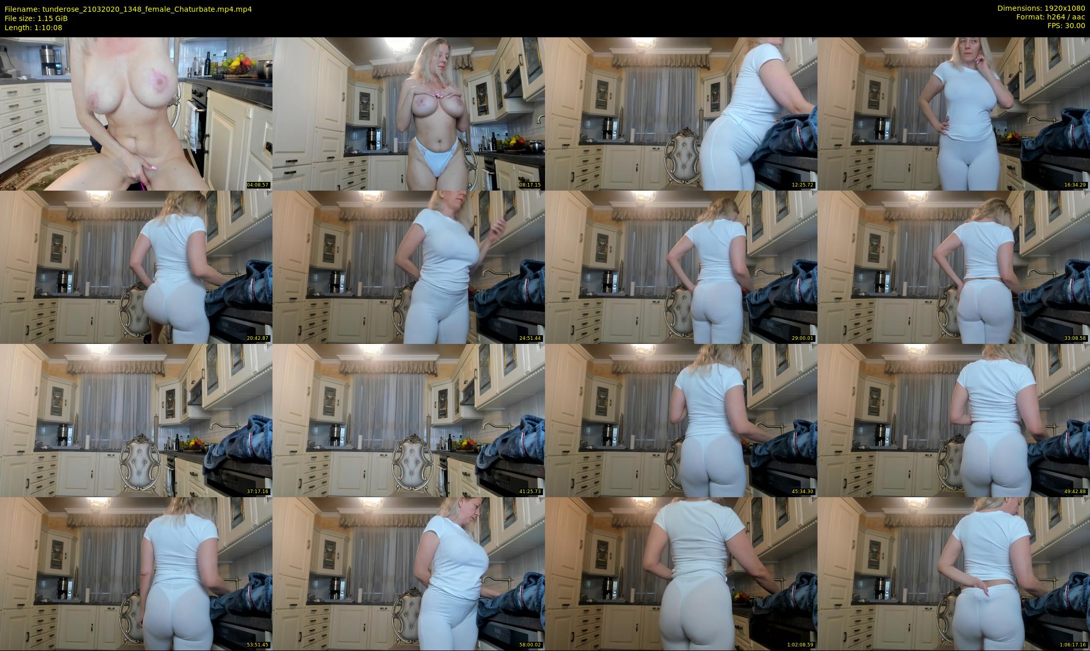 tunderose — 71 minute Chaturbate female cam show recording, 1080p, Mar 21, 2020