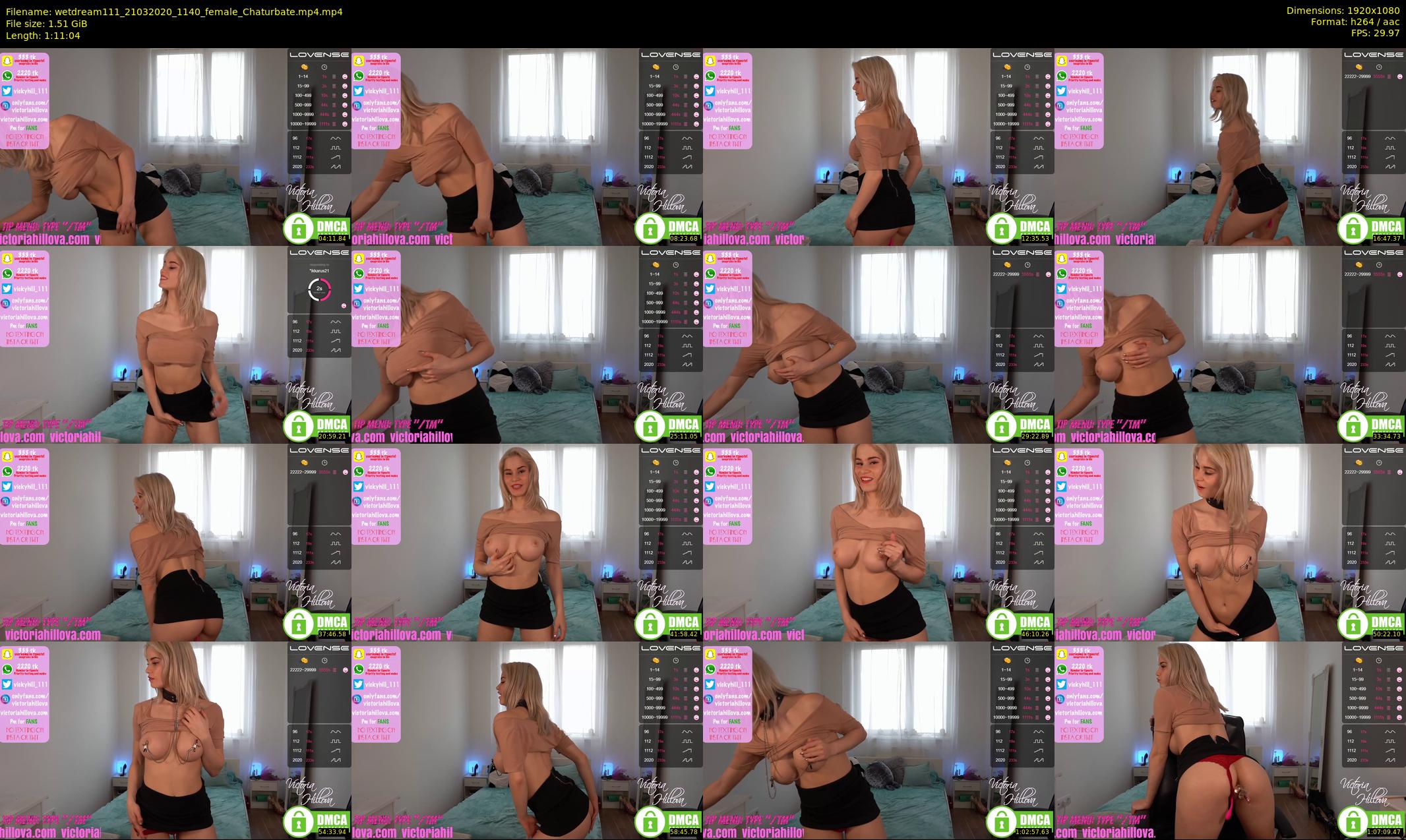 wetdream111 — 72 minute Chaturbate couple cam show recording, 1080p, Mar 21, 2020