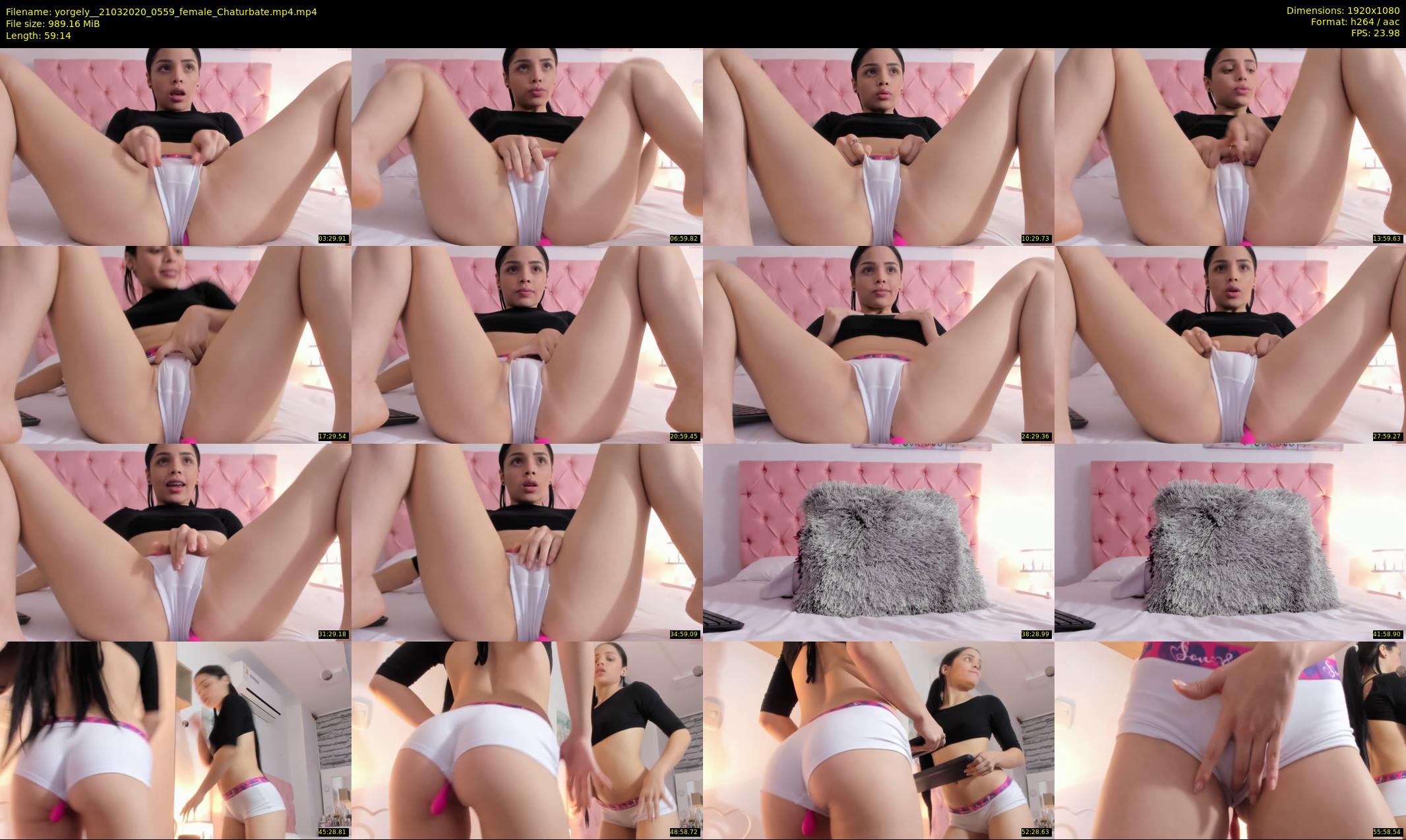 yorgely_ — 60 minute Chaturbate female cam show recording, 1080p, Mar 21, 2020