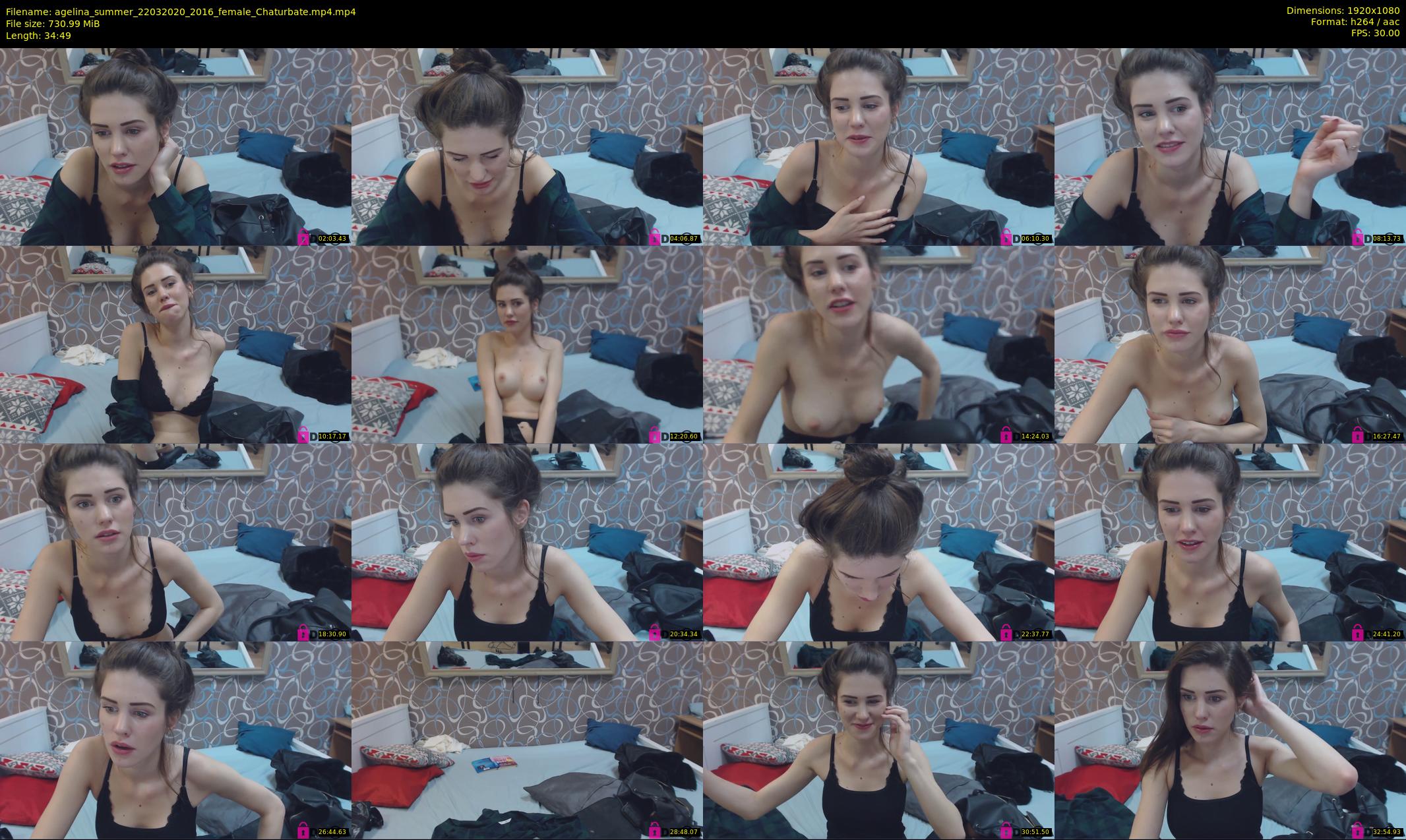 agelina_summer — 35 minute Chaturbate female cam show recording, 1080p, Mar 22, 2020