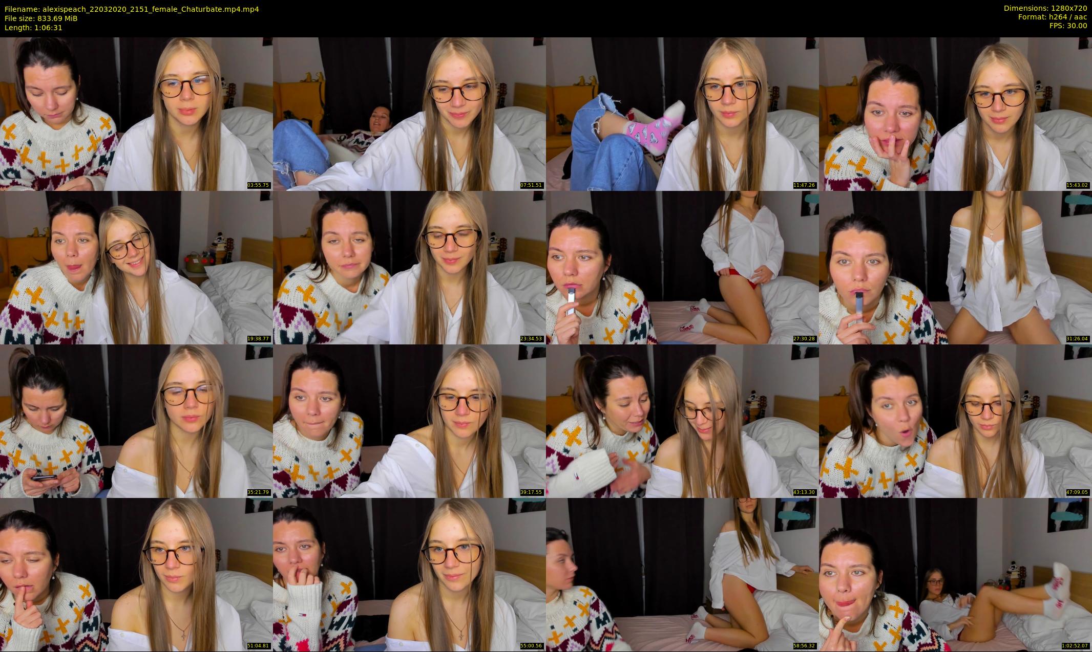alexispeach — 67 minute Chaturbate female cam show recording, 720p, Mar 22, 2020