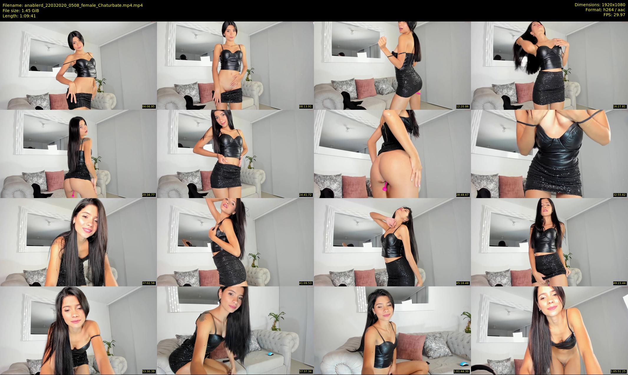 anablerd — 70 minute Chaturbate female cam show recording, 1080p, Mar 22, 2020
