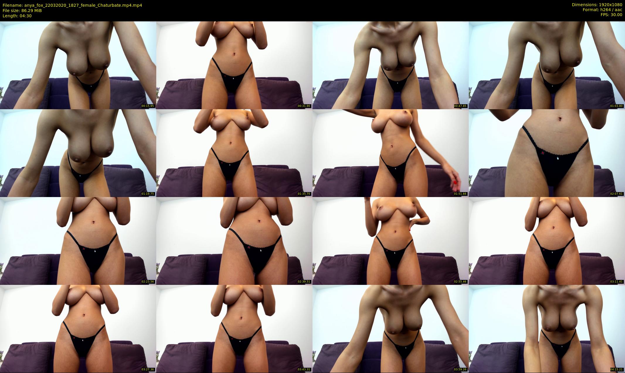 anya_fox — 5 minute Chaturbate female cam show recording, 1080p, Mar 22, 2020