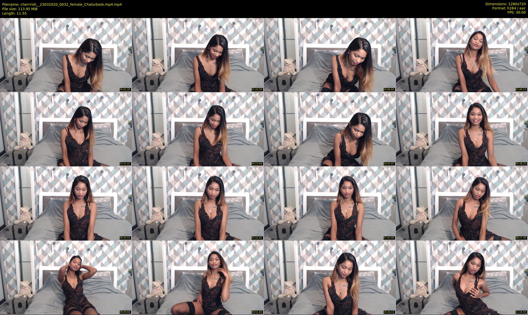 cherrrish_ — 12 minute Chaturbate female cam show recording, 720p, Mar 23, 2020