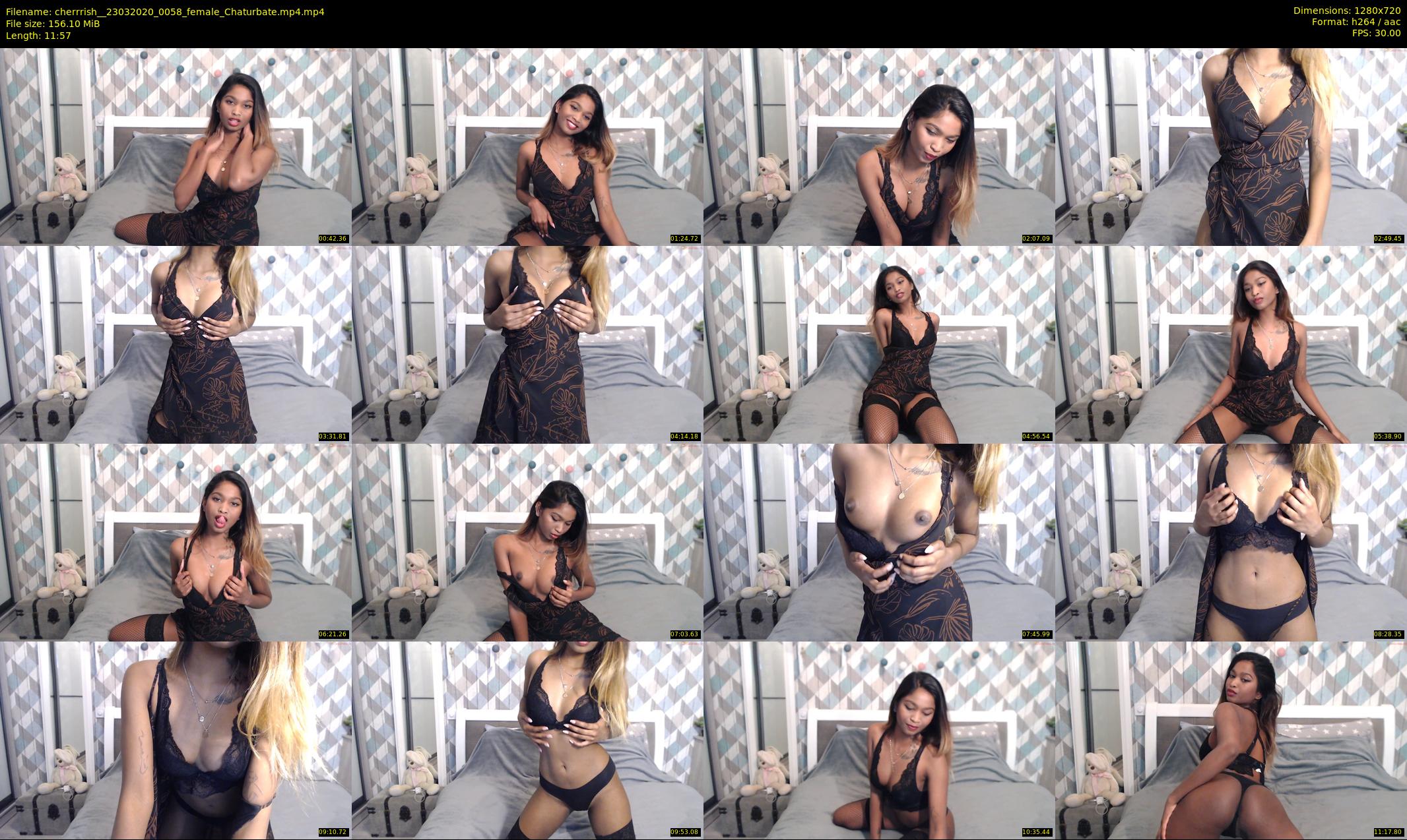cherrrish_ — 12 minute Chaturbate female cam show recording, 720p, Mar 23, 2020