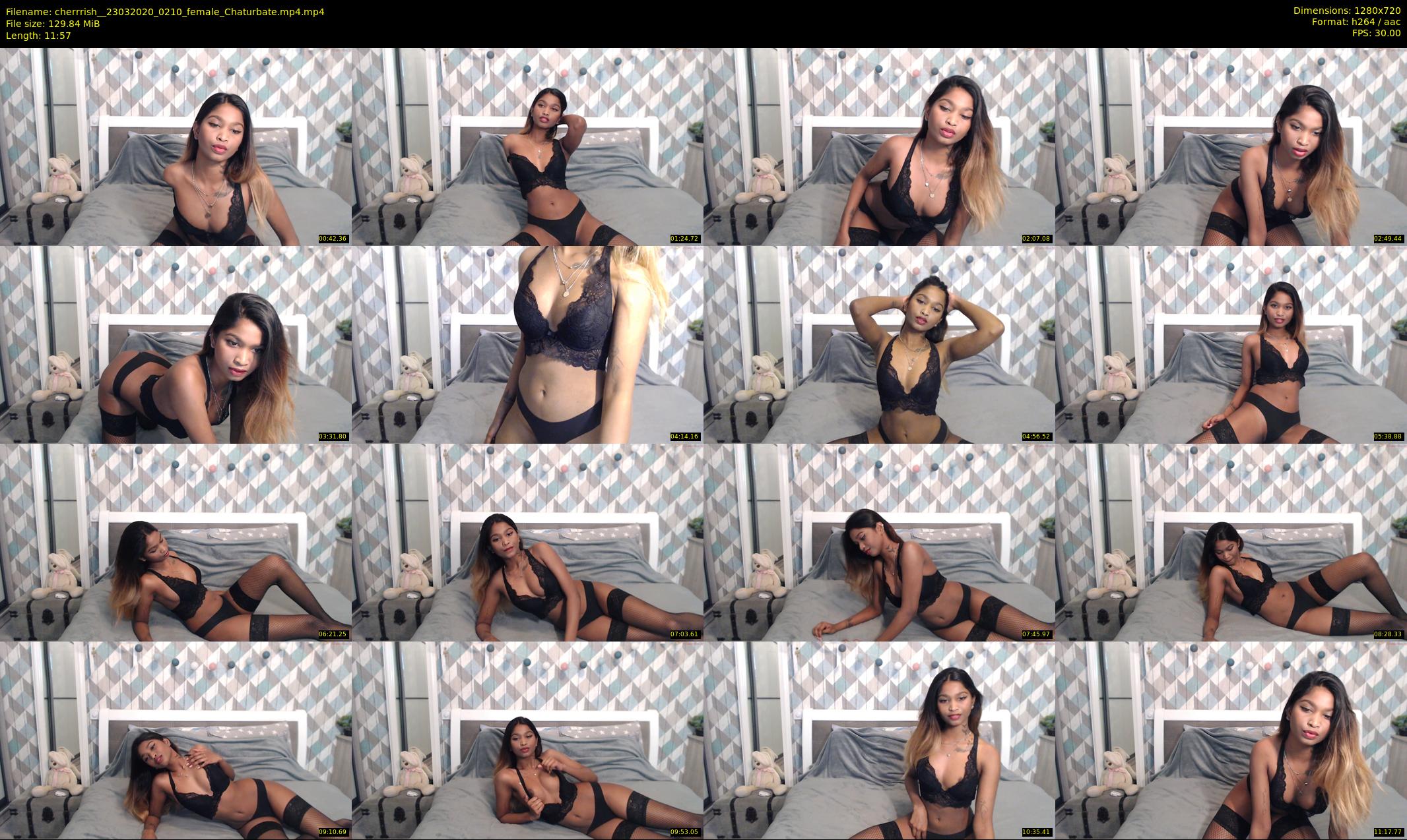 cherrrish_ — 12 minute Chaturbate female cam show recording, 720p, Mar 23, 2020