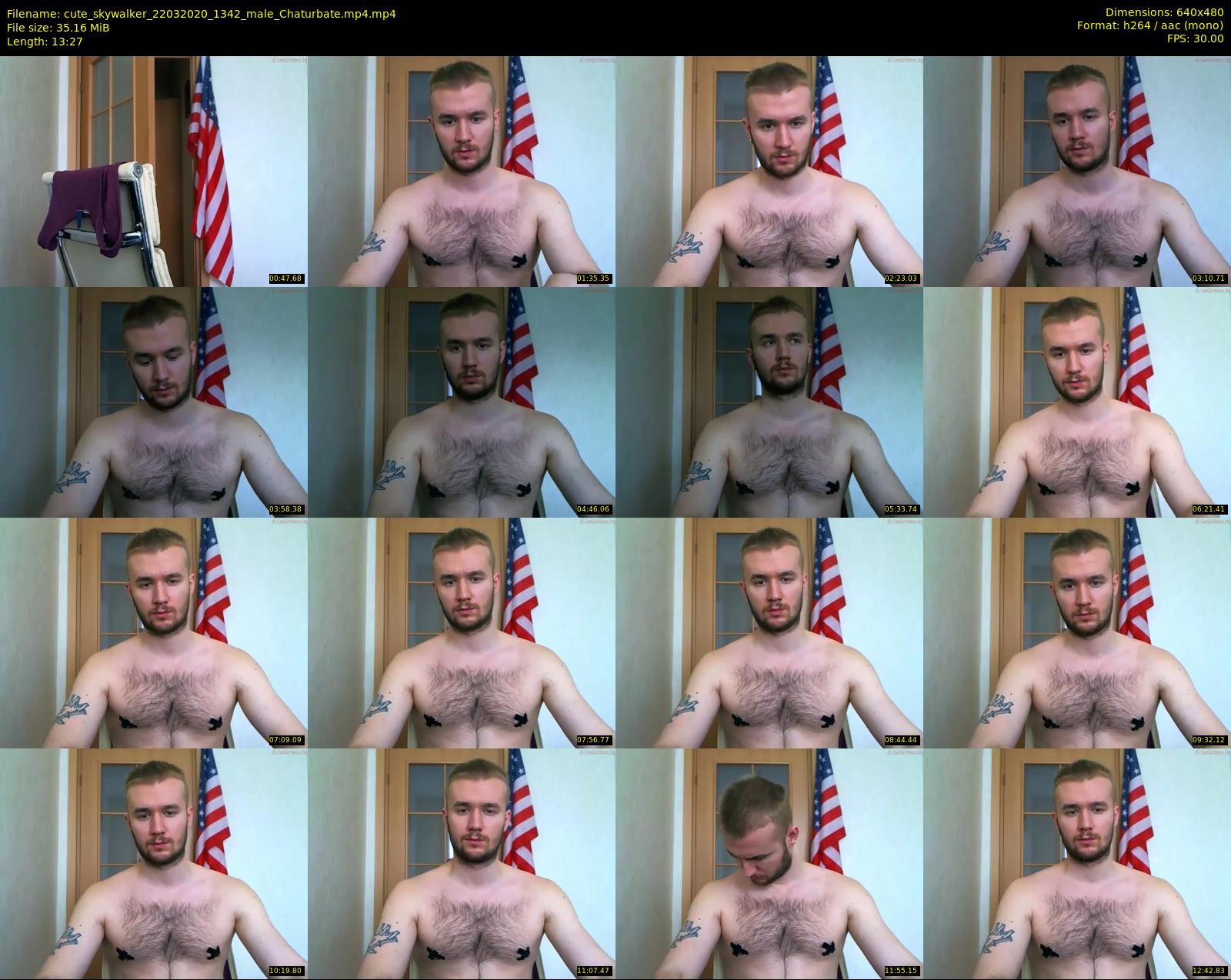 cute_skywalker — 14 minute Chaturbate male cam show recording, 480p, Mar 22, 2020