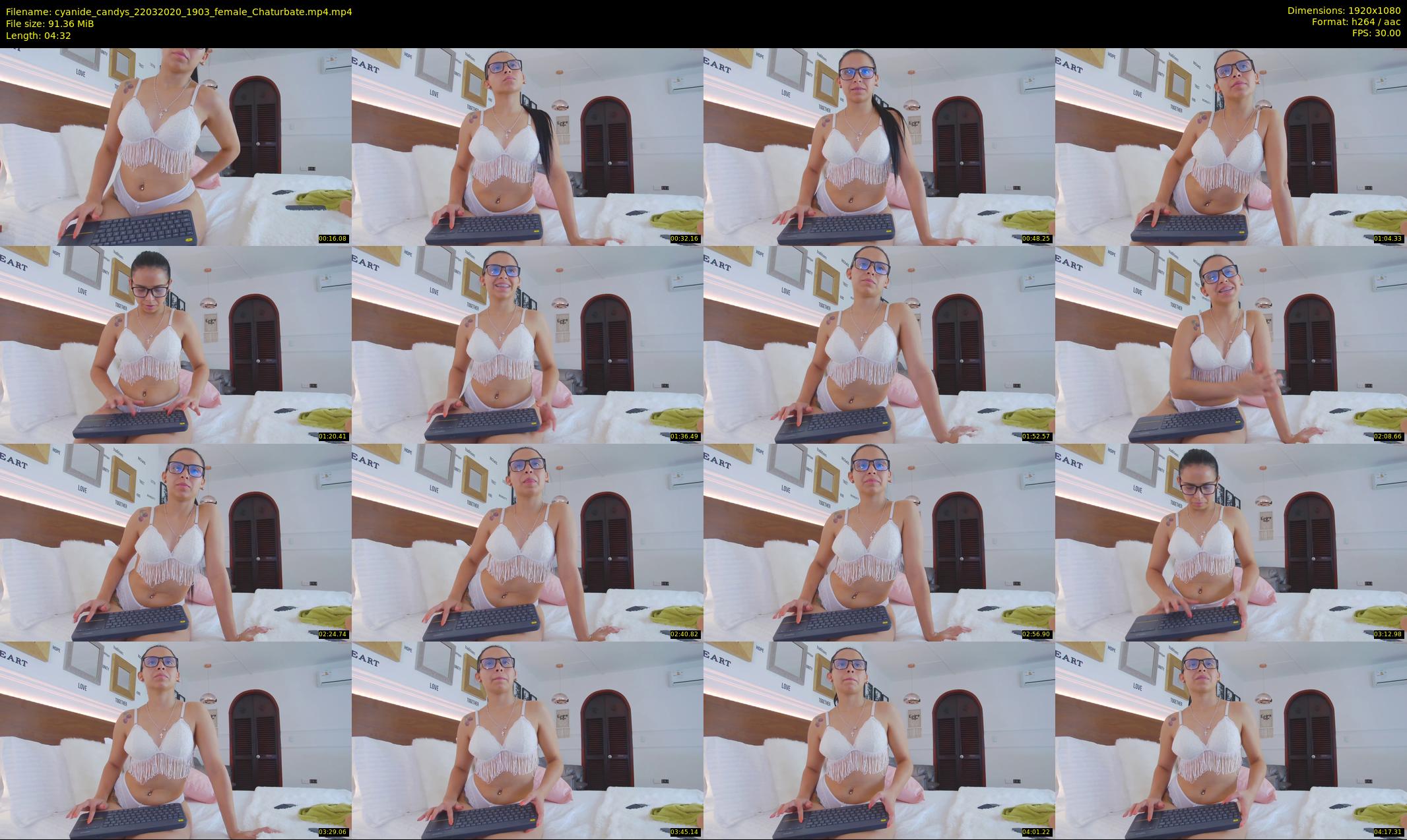 cyanide_candys — 5 minute Chaturbate female cam show recording, 1080p, Mar 22, 2020