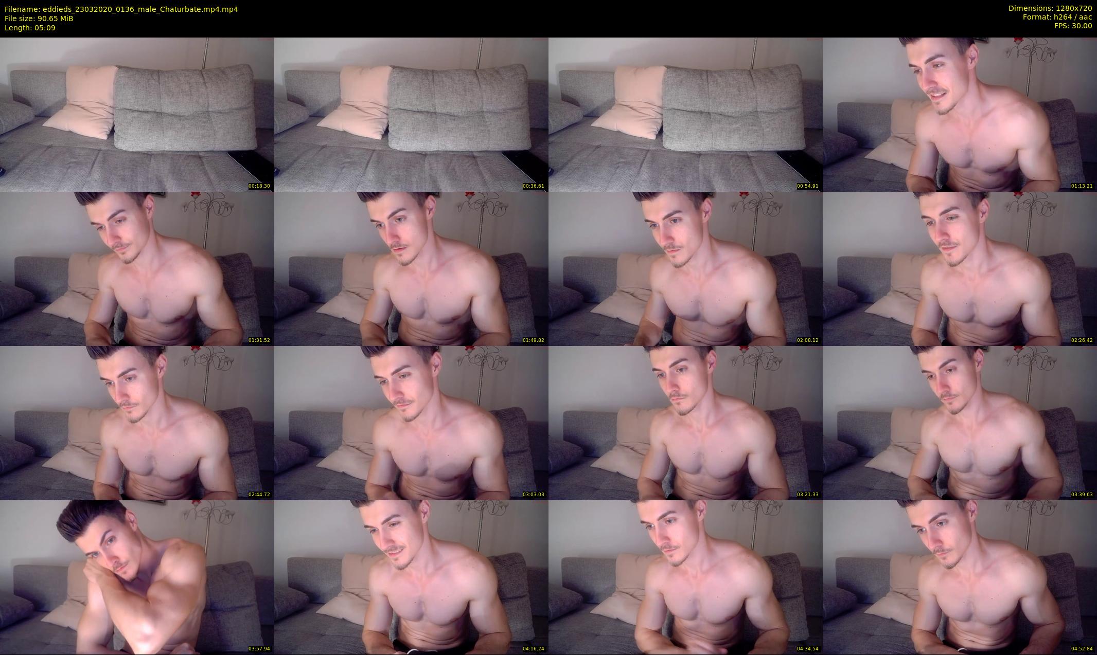 eddieds — 6 minute Chaturbate male cam show recording, 720p, Mar 23, 2020