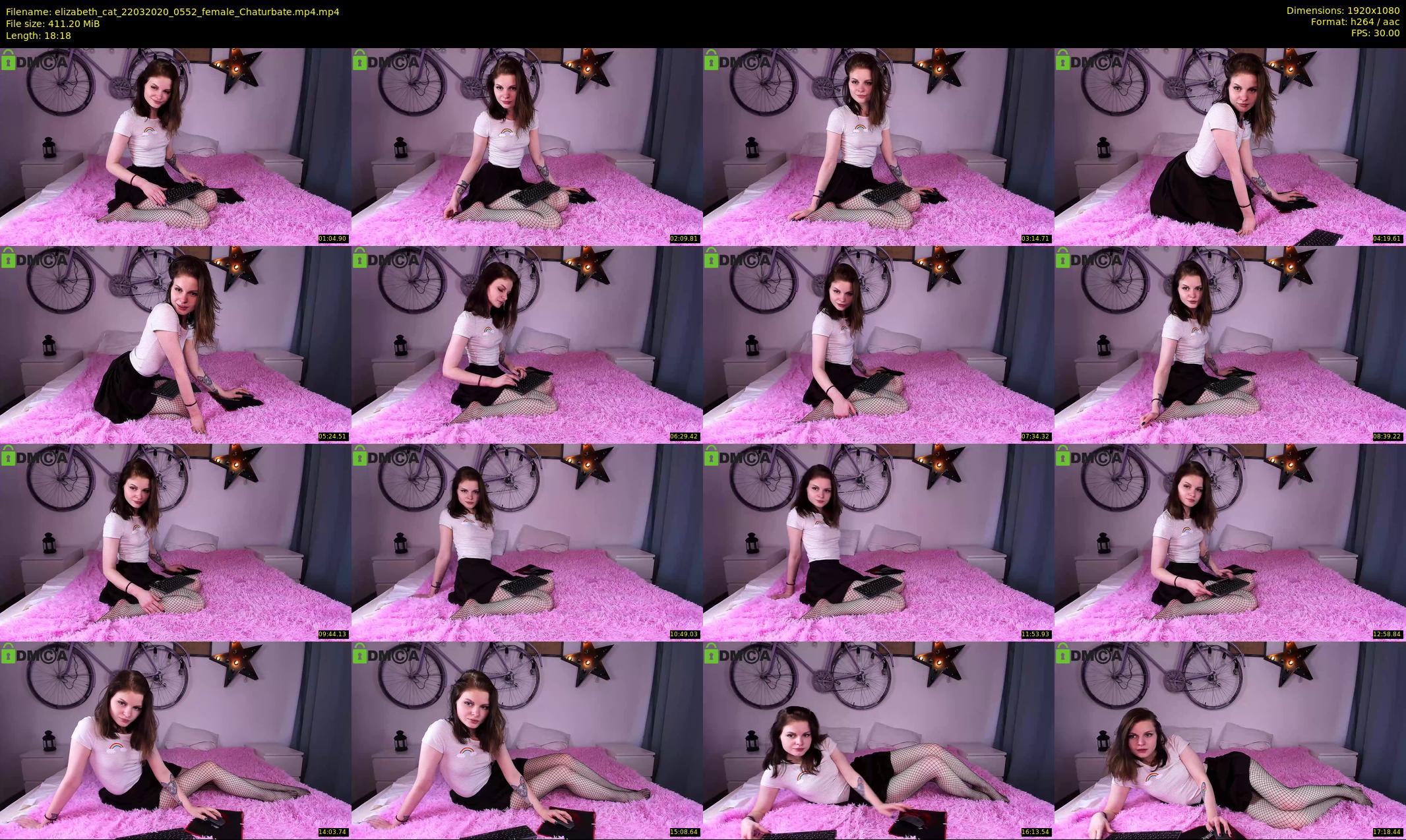 elizabeth_cat — 19 minute Chaturbate female cam show recording, 1080p, Mar 22, 2020