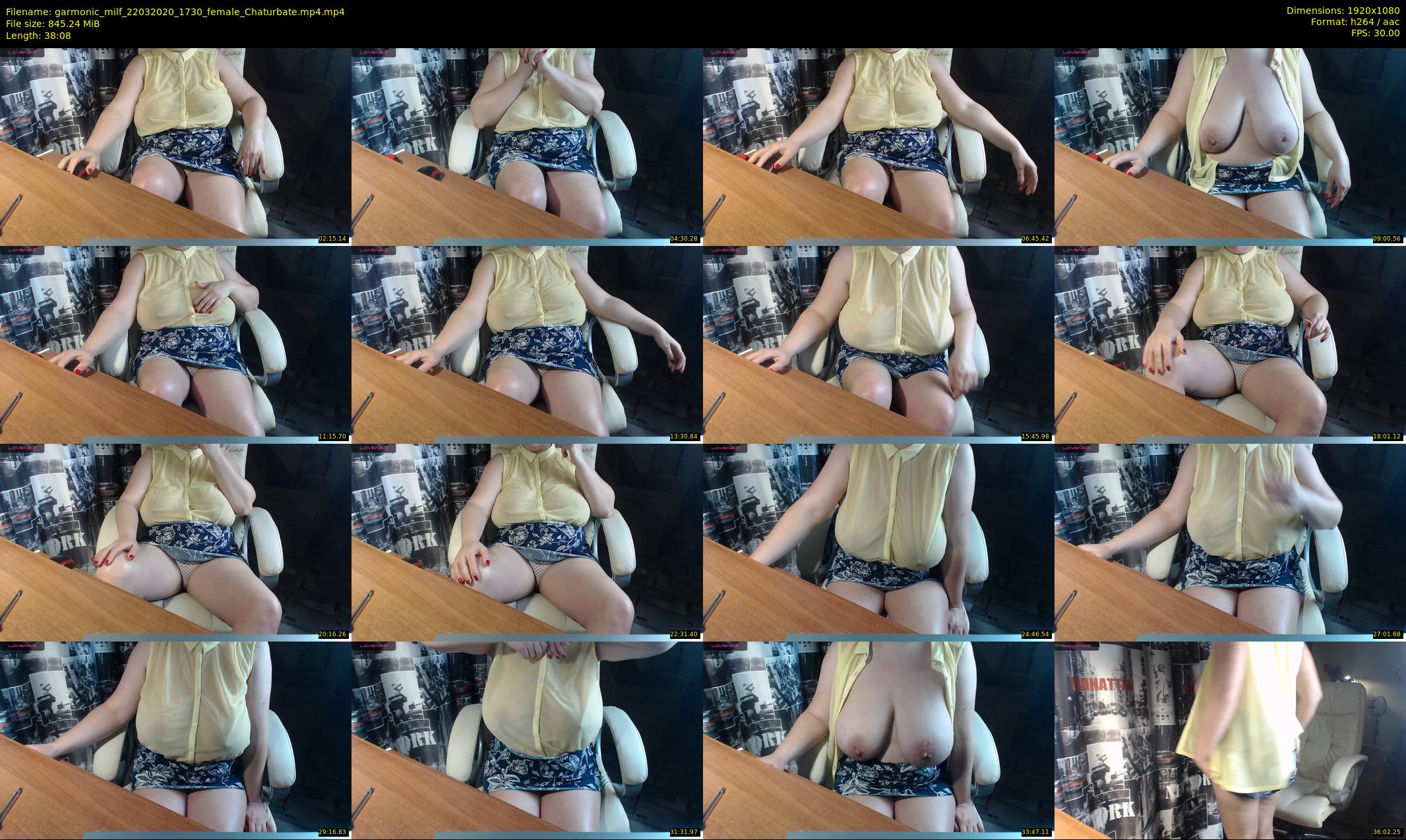 garmonic_milf — 39 minute Chaturbate female cam show recording, 1080p, Mar 22, 2020