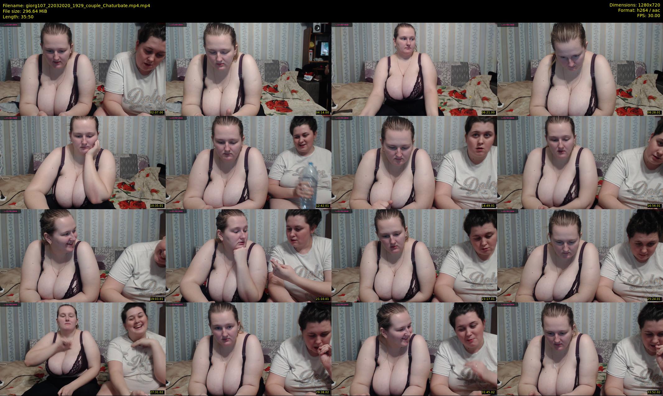 giorg107 — 36 minute Chaturbate couple cam show recording, 720p, Mar 22, 2020