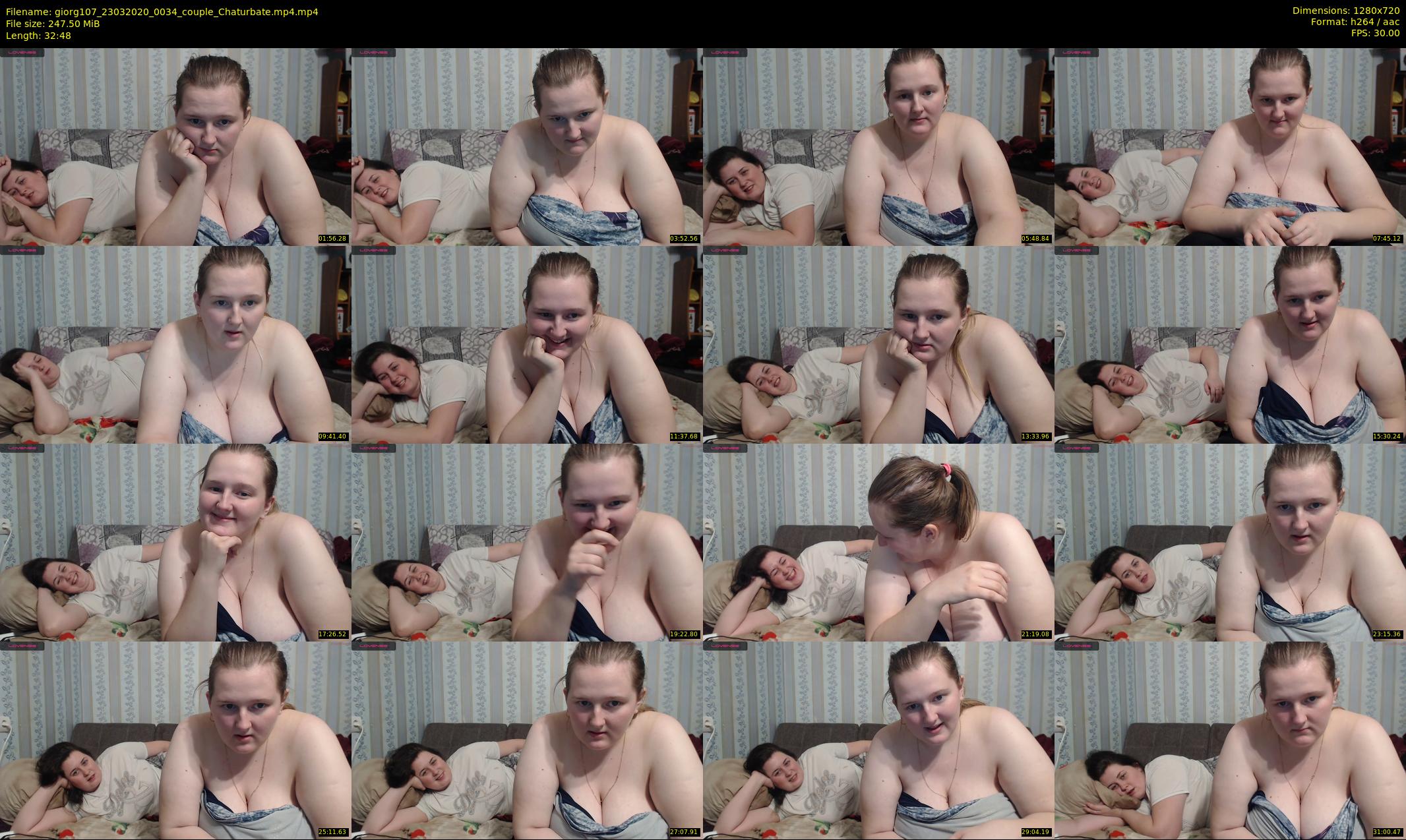 giorg107 — 33 minute Chaturbate couple cam show recording, 720p, Mar 23, 2020