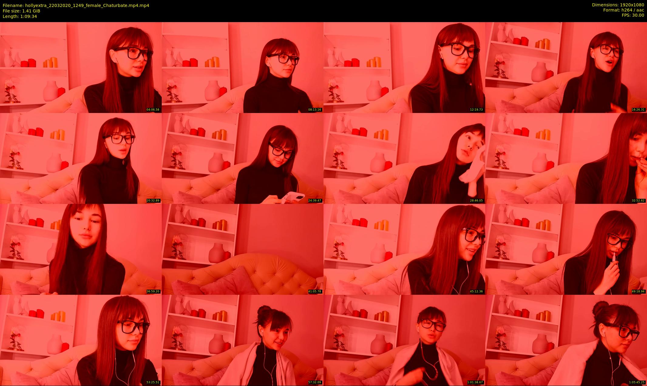 hollyextra — 70 minute Chaturbate female cam show recording, 1080p, Mar 22, 2020