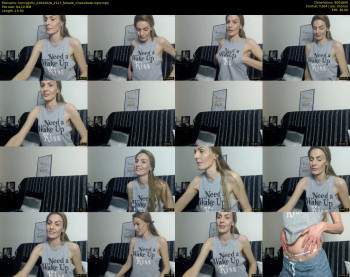 hornygirllx — 14 minute Chaturbate female cam show recording, 480p, Mar 22, 2020