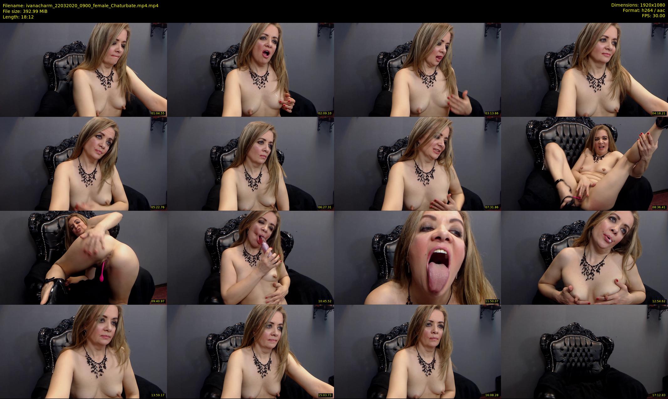 ivanacharm — 19 minute Chaturbate female cam show recording, 1080p, Mar 22, 2020