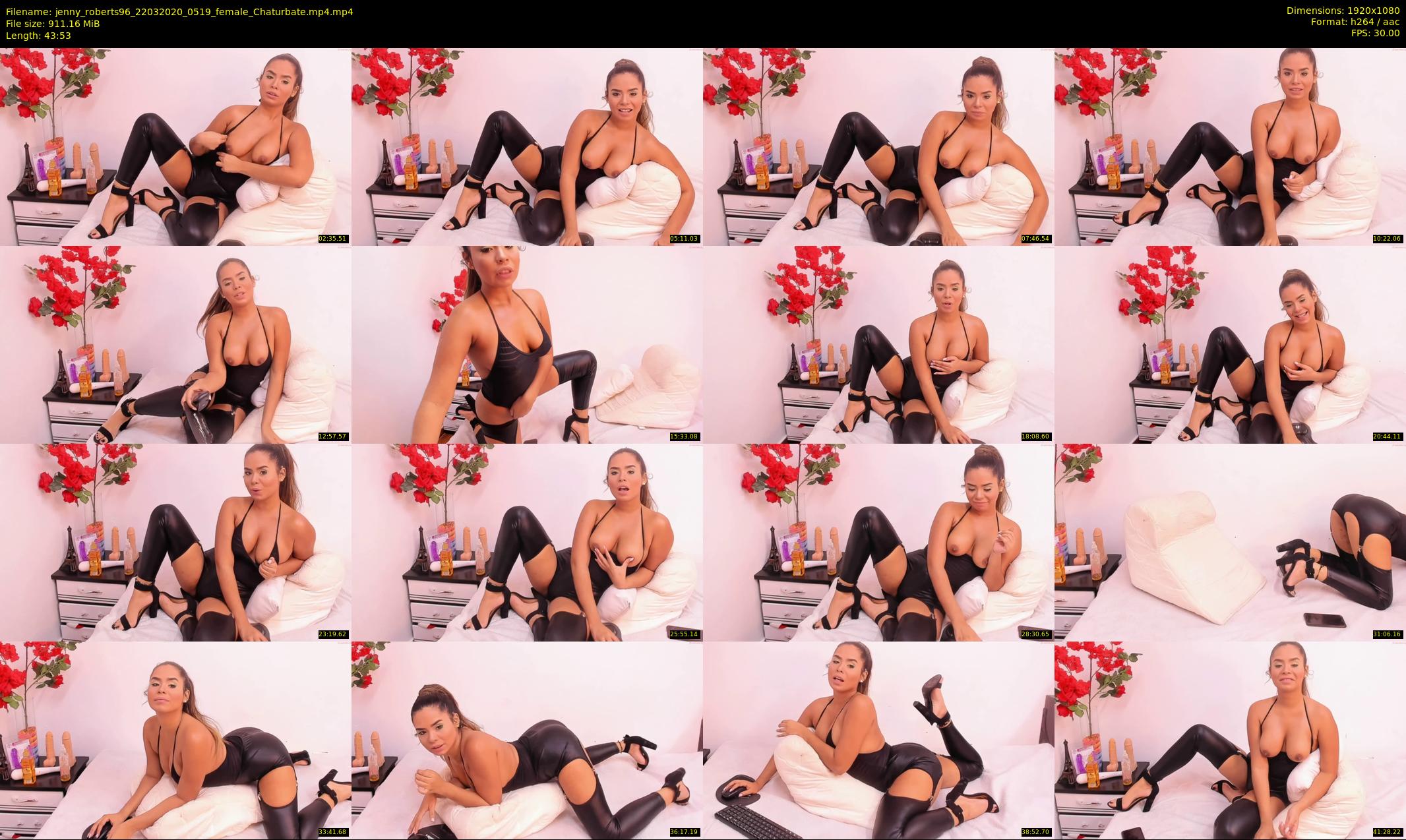 jenny_roberts96 — 44 minute Chaturbate female cam show recording, 1080p, Mar 22, 2020