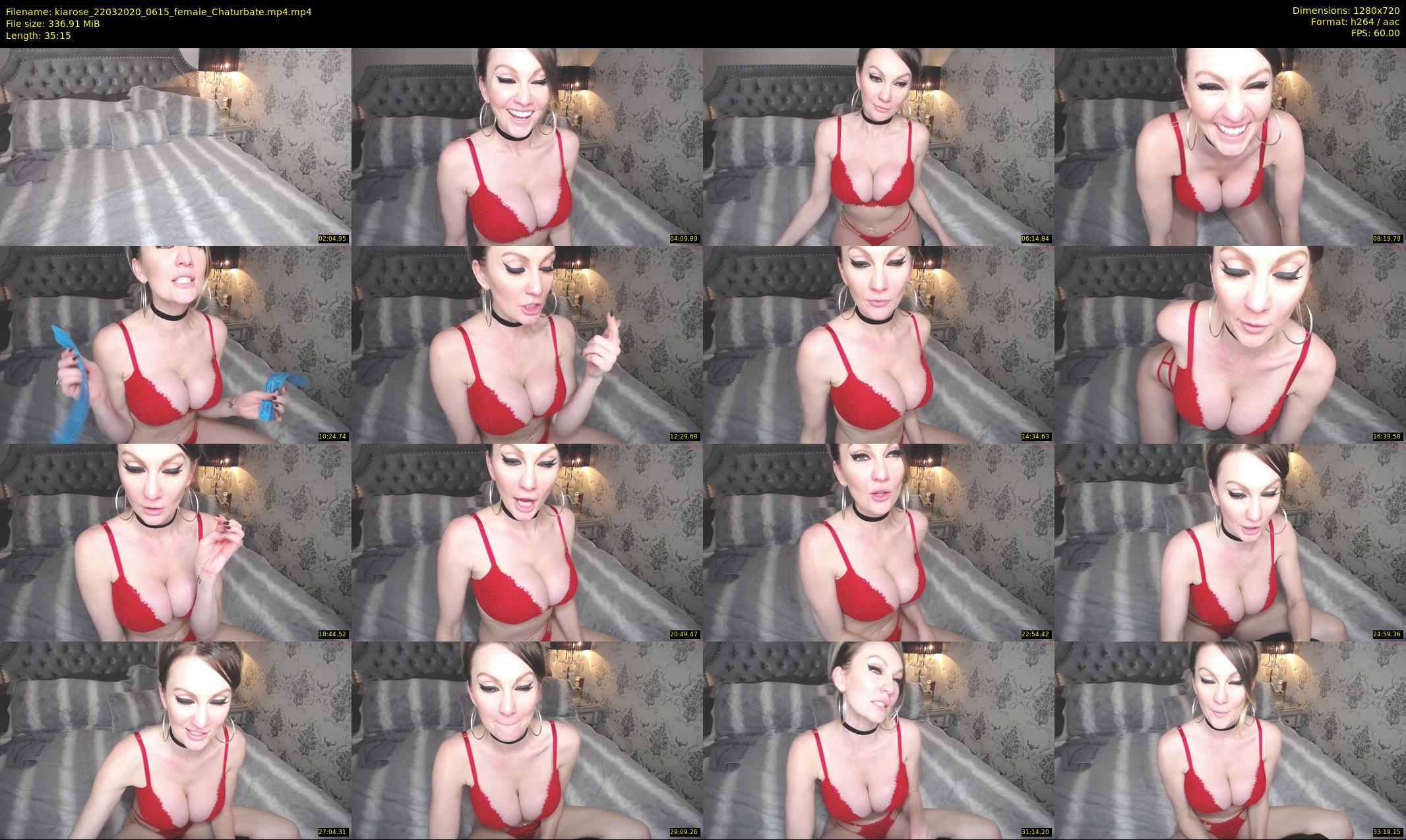 kiarose — 36 minute Chaturbate female cam show recording, 720p, Mar 22, 2020