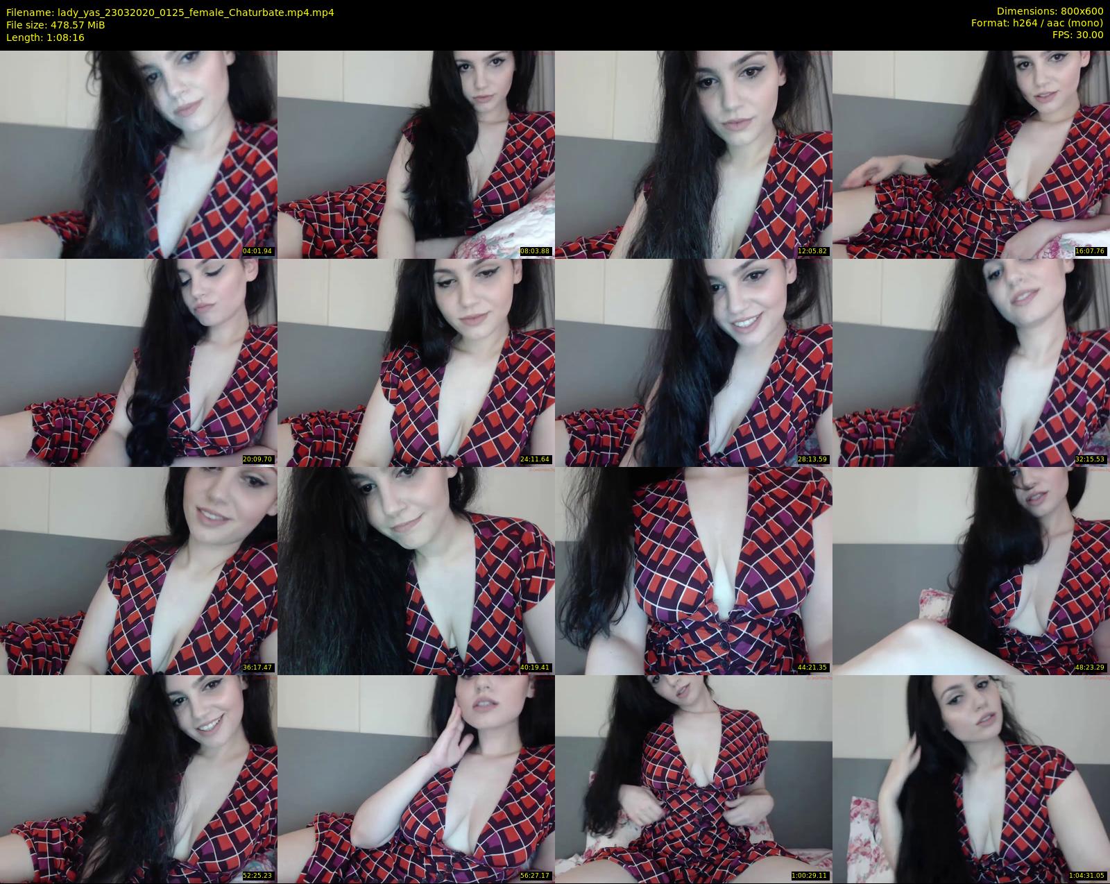 lady_yas — 69 minute Chaturbate female cam show recording, 480p, Mar 23, 2020
