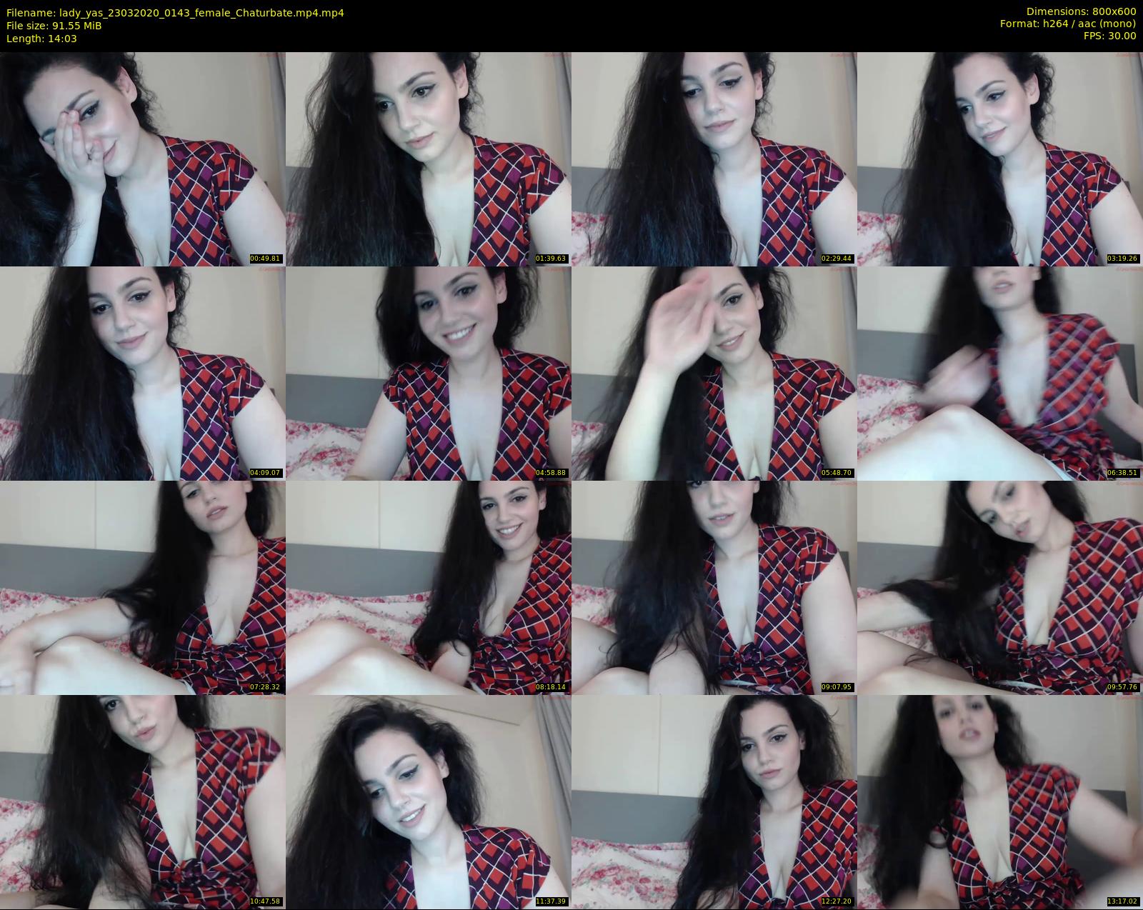 lady_yas — 15 minute Chaturbate female cam show recording, 480p, Mar 23, 2020