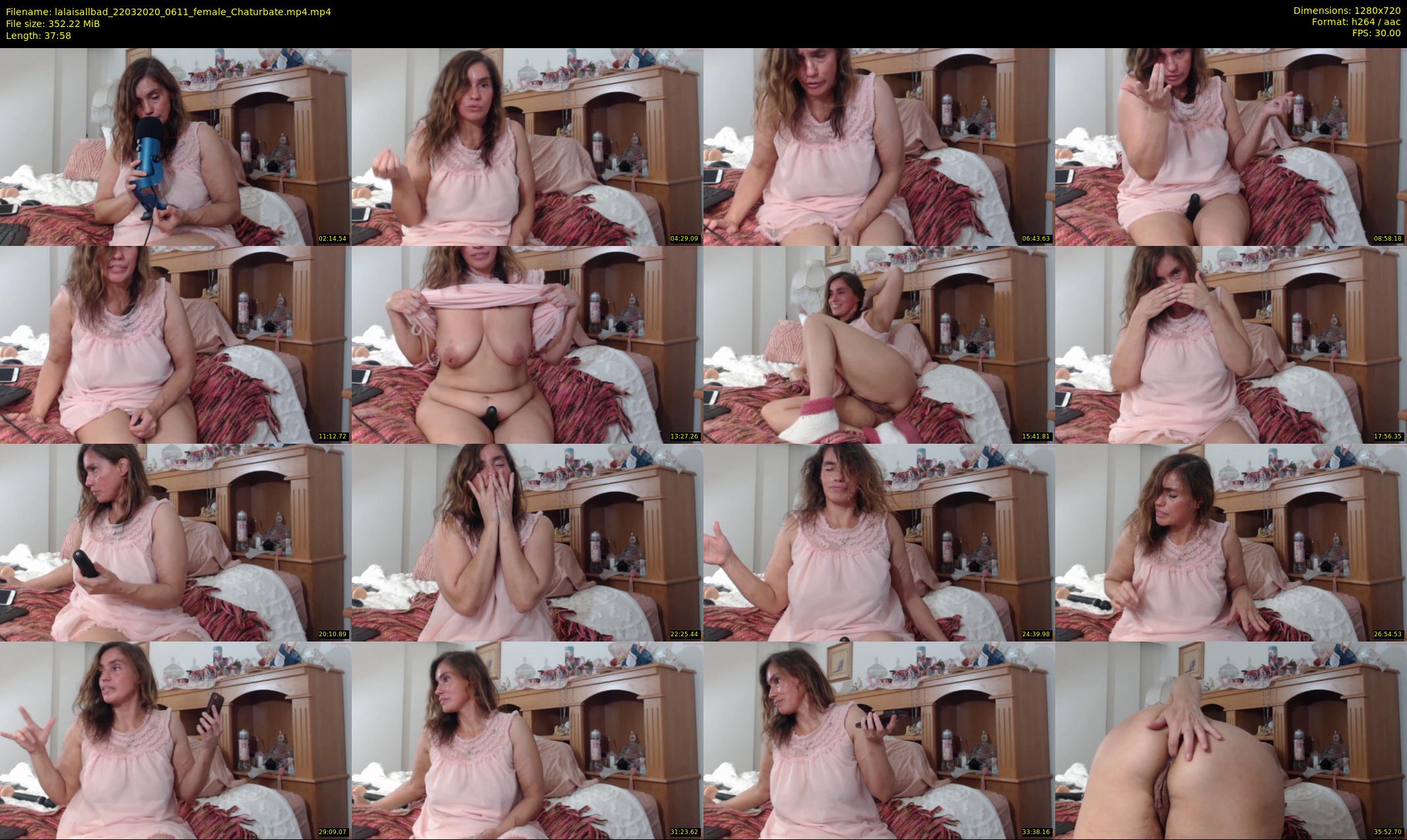 lalaisallbad — 38 minute Chaturbate female cam show recording, 720p, Mar 22, 2020
