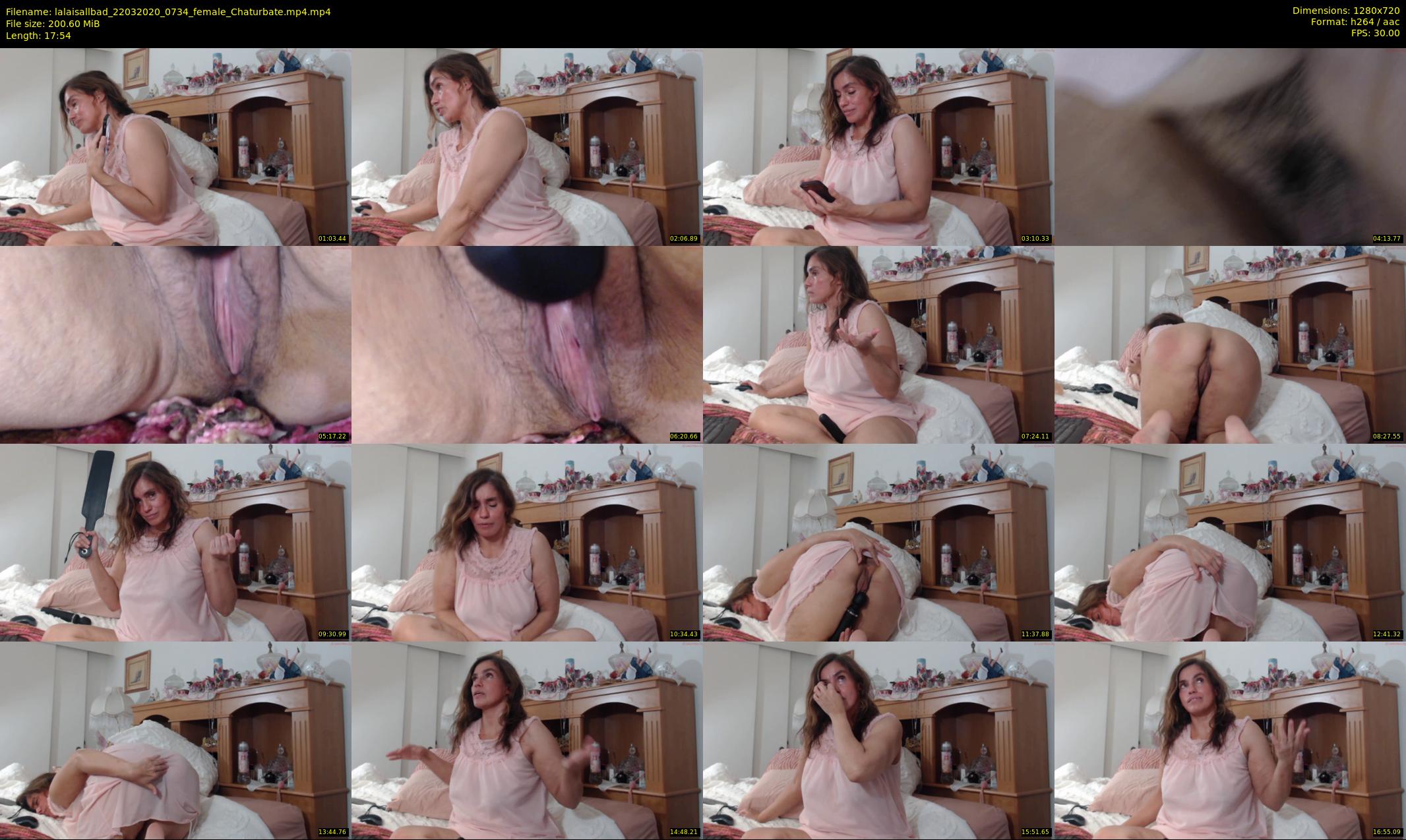 lalaisallbad — 18 minute Chaturbate female cam show recording, 720p, Mar 22, 2020