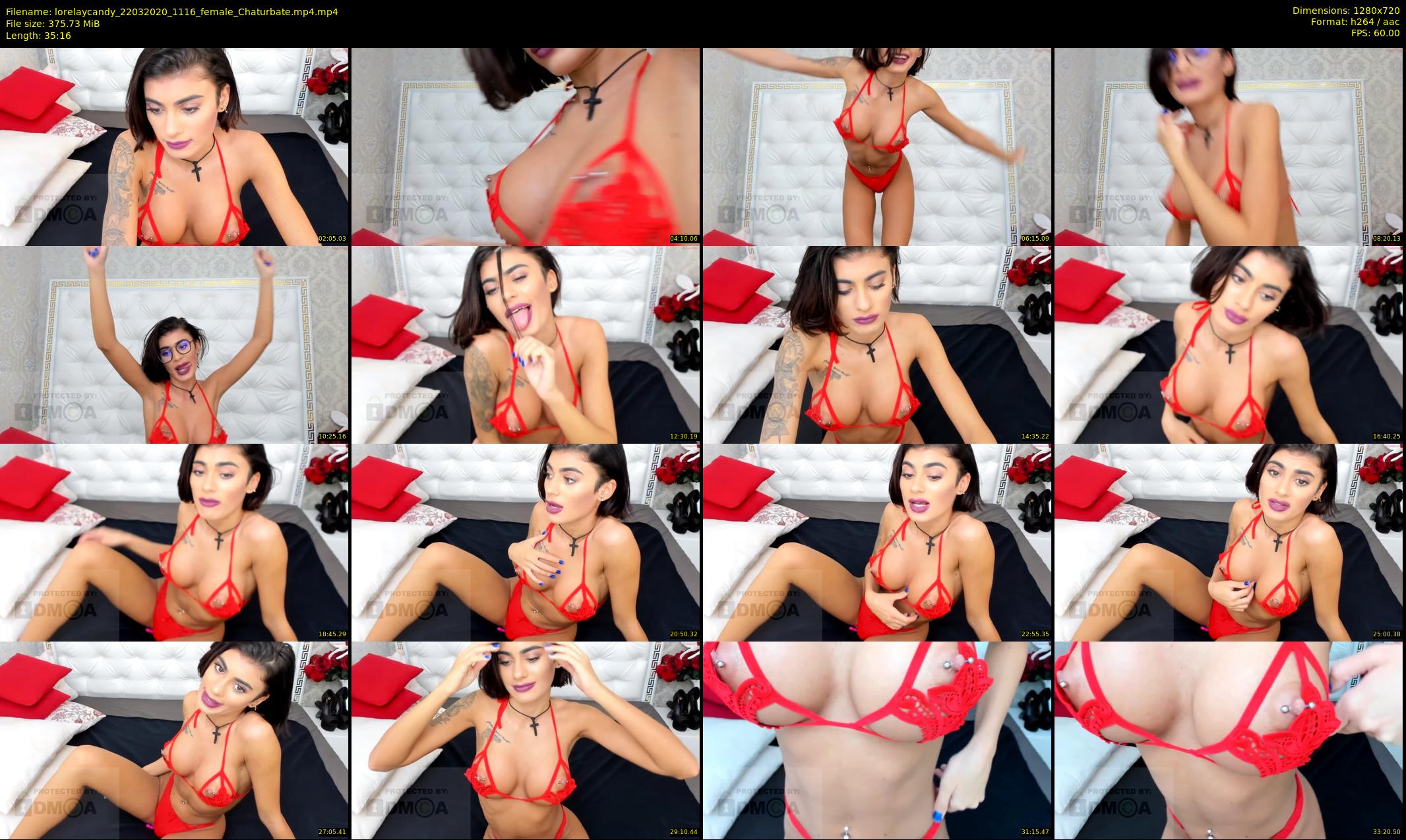 lorelaycandy — 36 minute Chaturbate female cam show recording, 720p, Mar 22, 2020