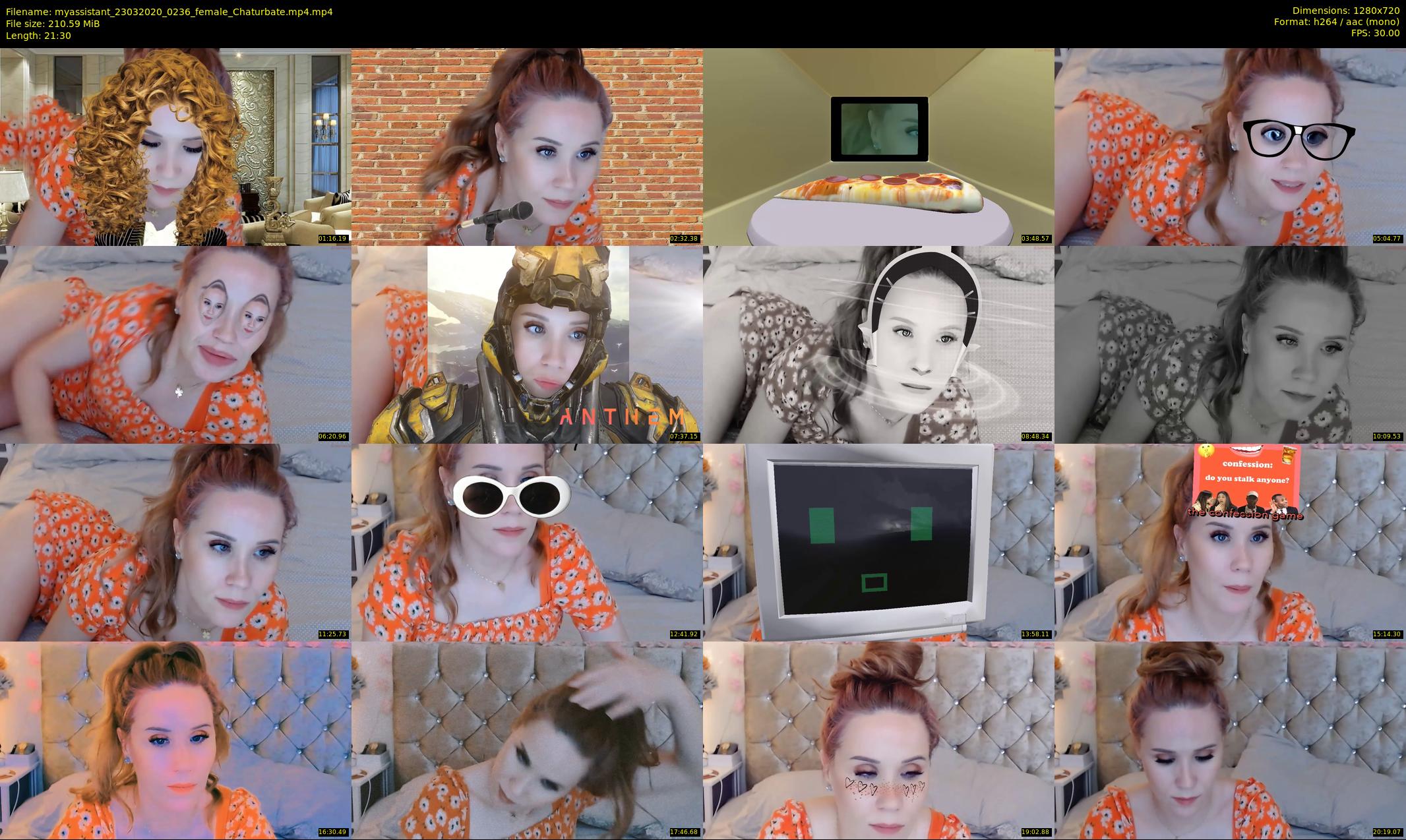 myassistant — 22 minute Chaturbate female cam show recording, 720p, Mar 23, 2020