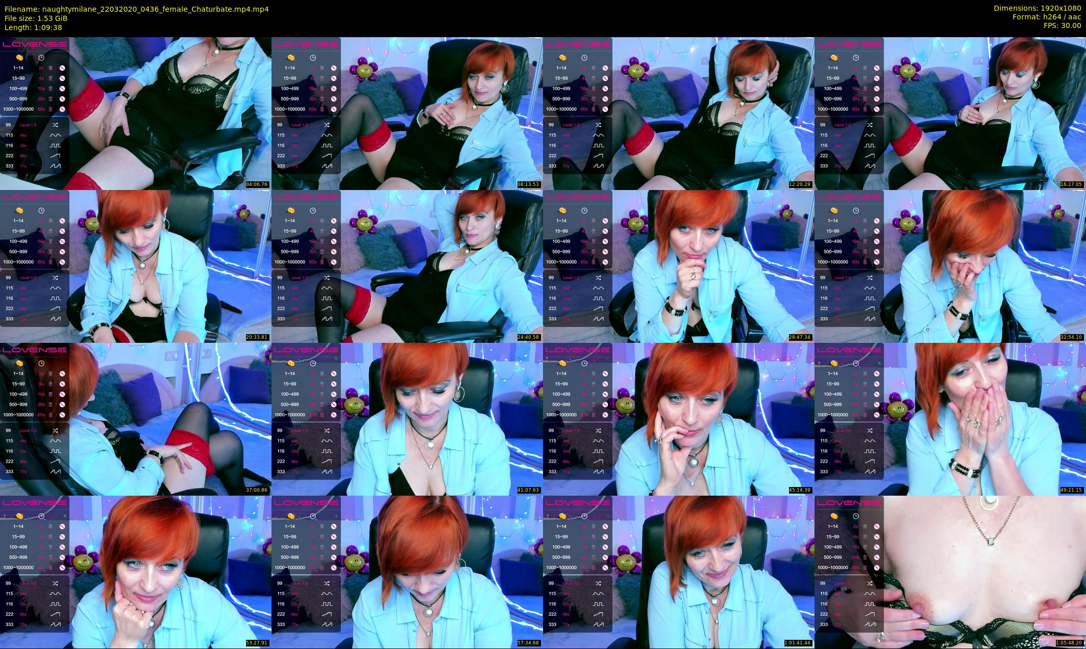 naughtymilane — 70 minute Chaturbate female cam show recording, 1080p, Mar 22, 2020