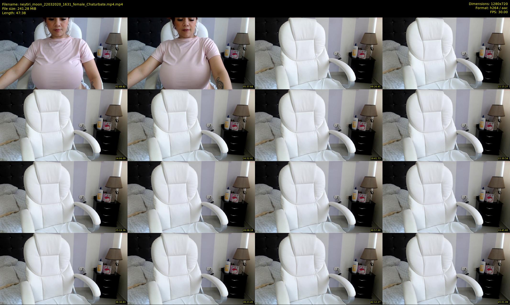 neytiri_moon — 48 minute Chaturbate female cam show recording, 720p, Mar 22, 2020