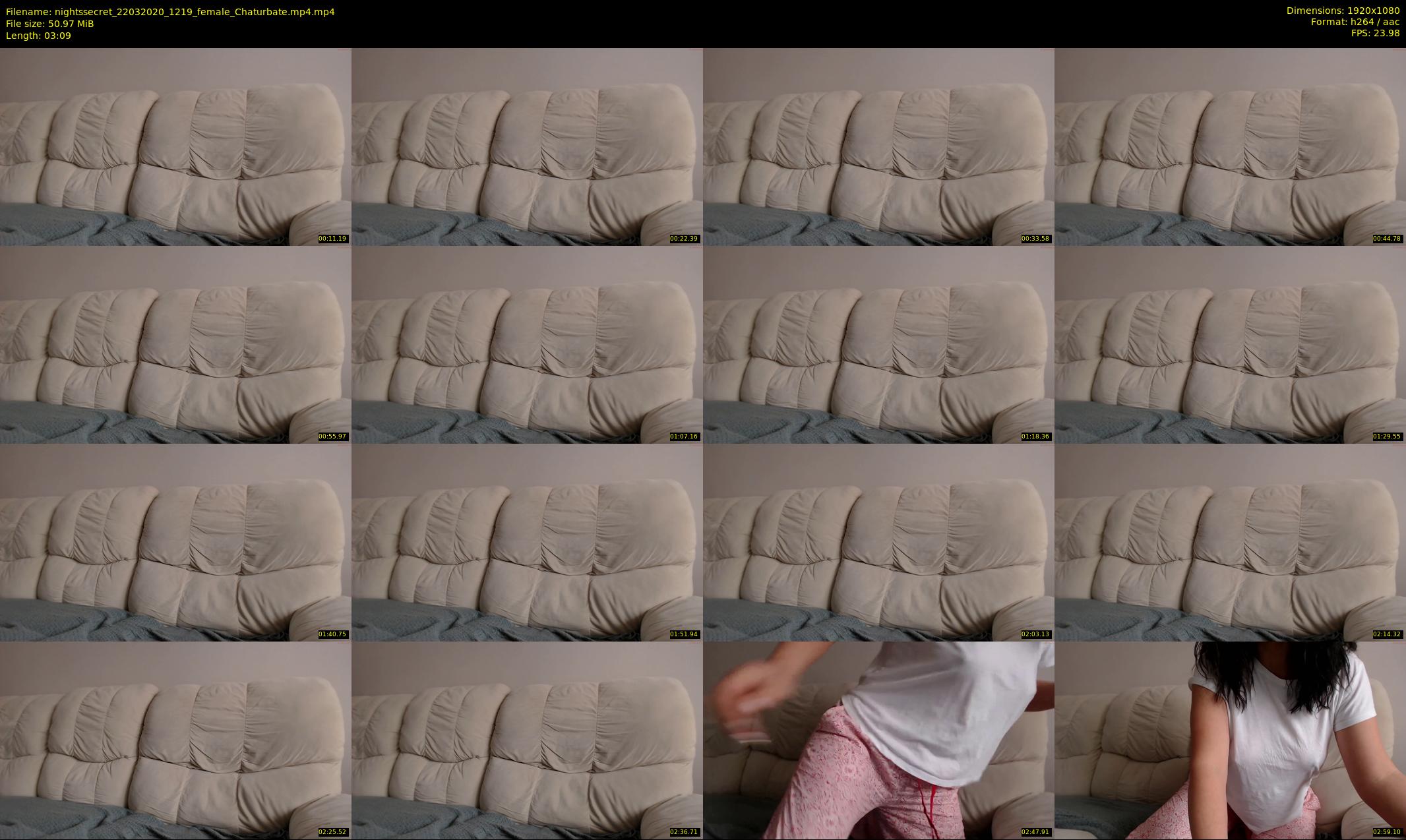 nightssecret — 4 minute Chaturbate female cam show recording, 1080p, Mar 22, 2020