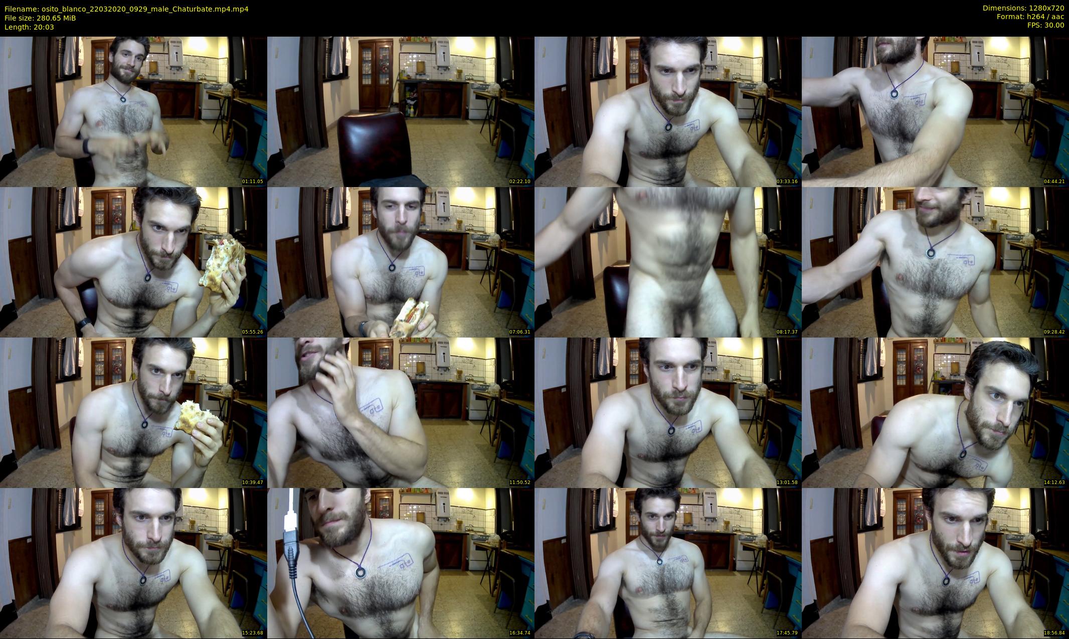 osito_blanco — 21 minute Chaturbate male cam show recording, 720p, Mar 22, 2020