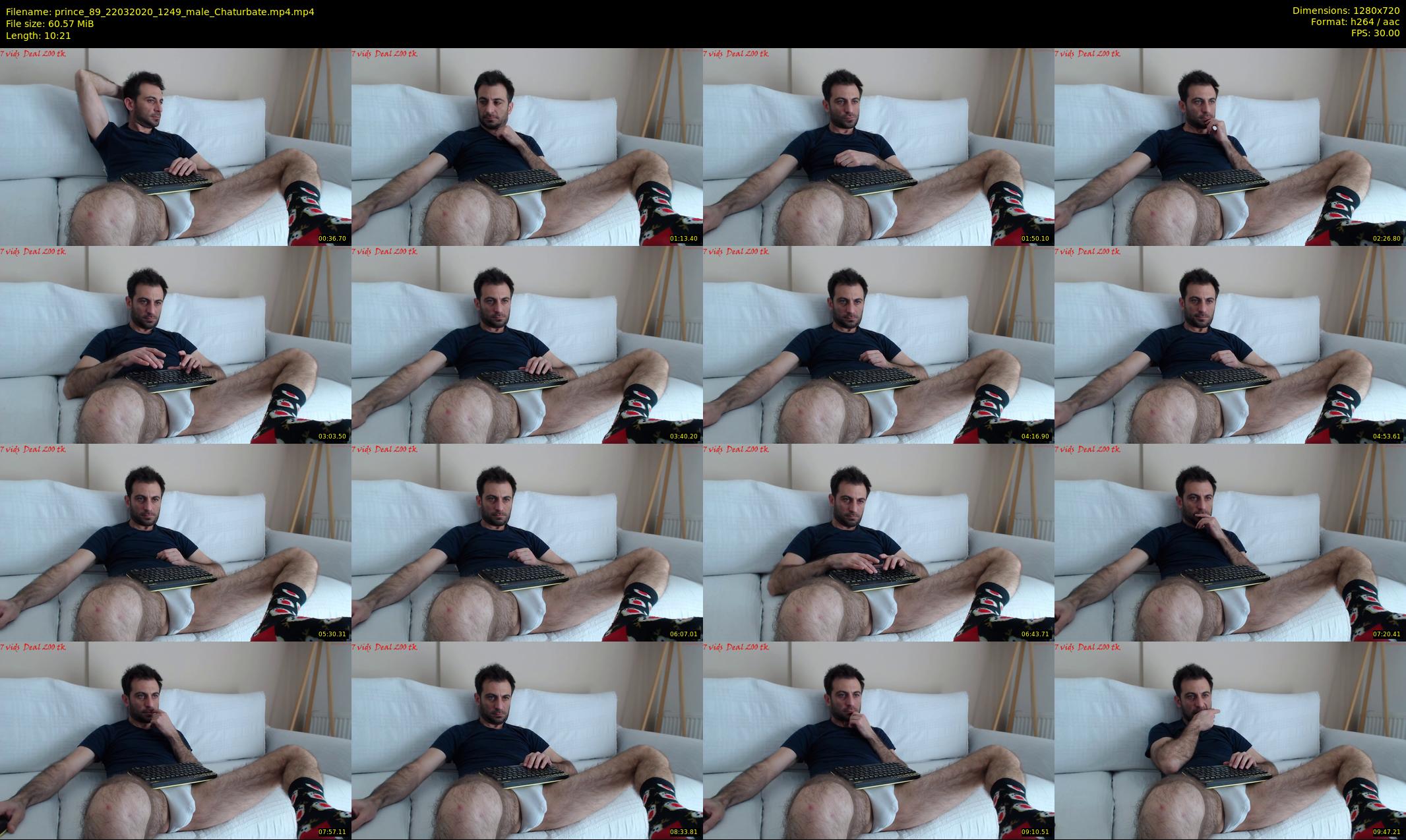 prince_89 — 11 minute Chaturbate male cam show recording, 720p, Mar 22, 2020