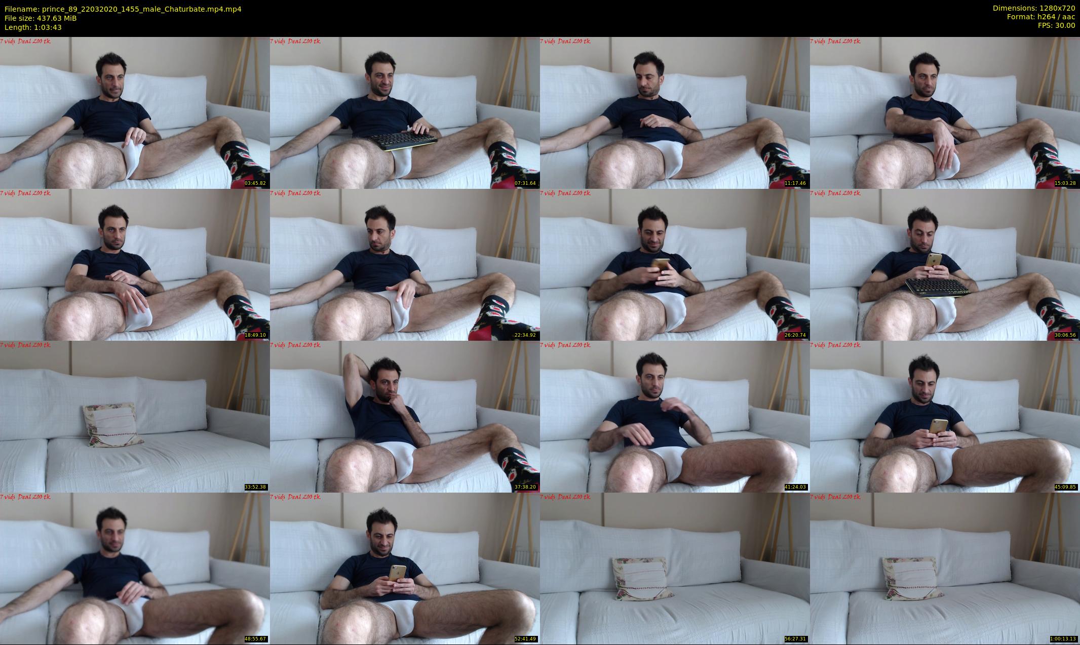 prince_89 — 64 minute Chaturbate male cam show recording, 720p, Mar 22, 2020