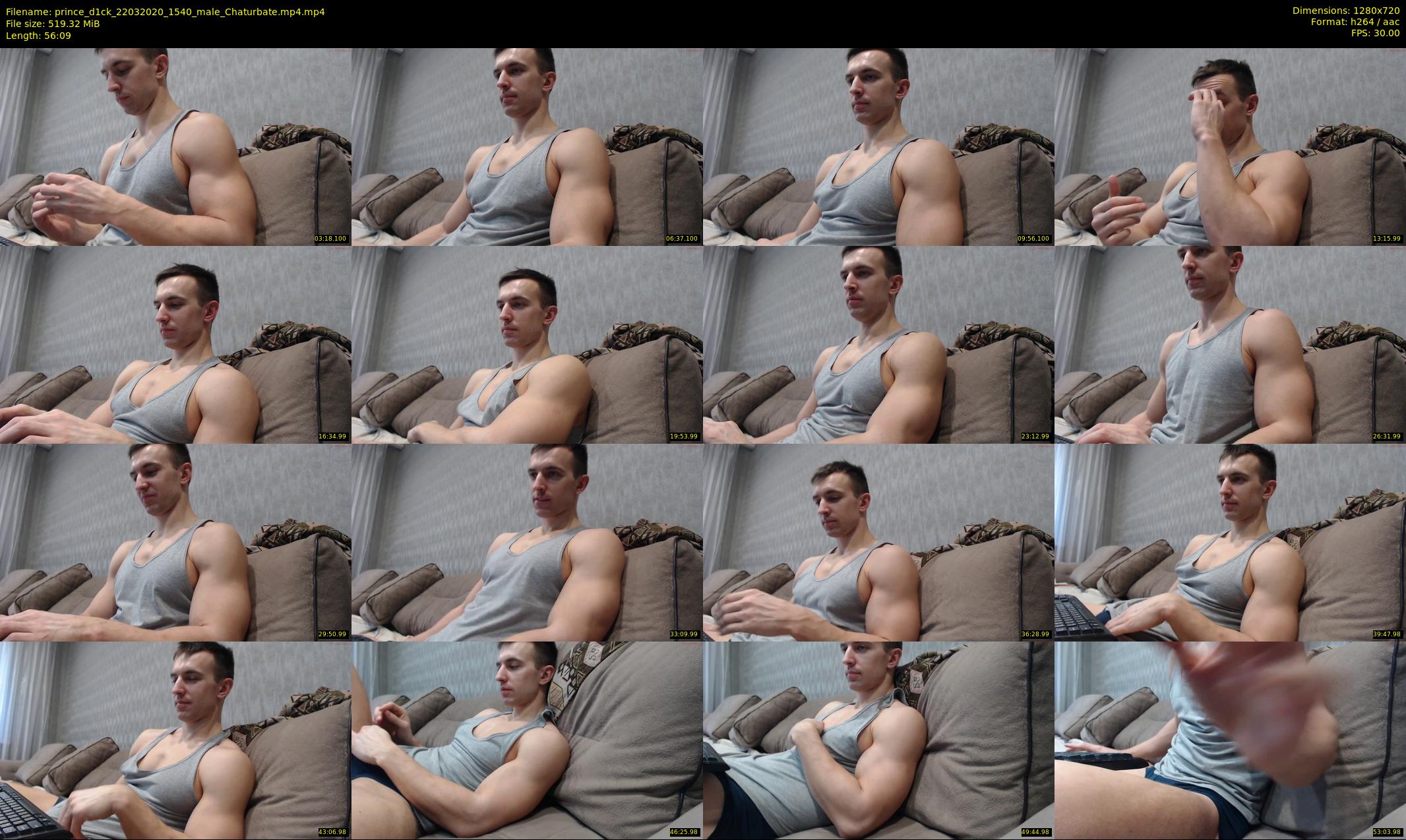 prince_d1ck — 57 minute Chaturbate male cam show recording, 720p, Mar 22, 2020