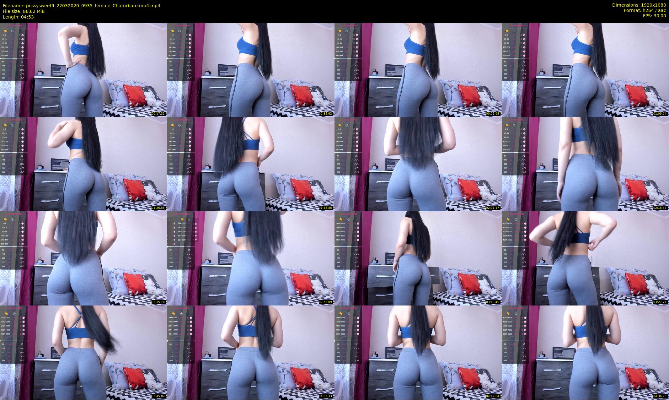 pussysweet9 — 5 minute Chaturbate female cam show recording, 1080p, Mar 22, 2020