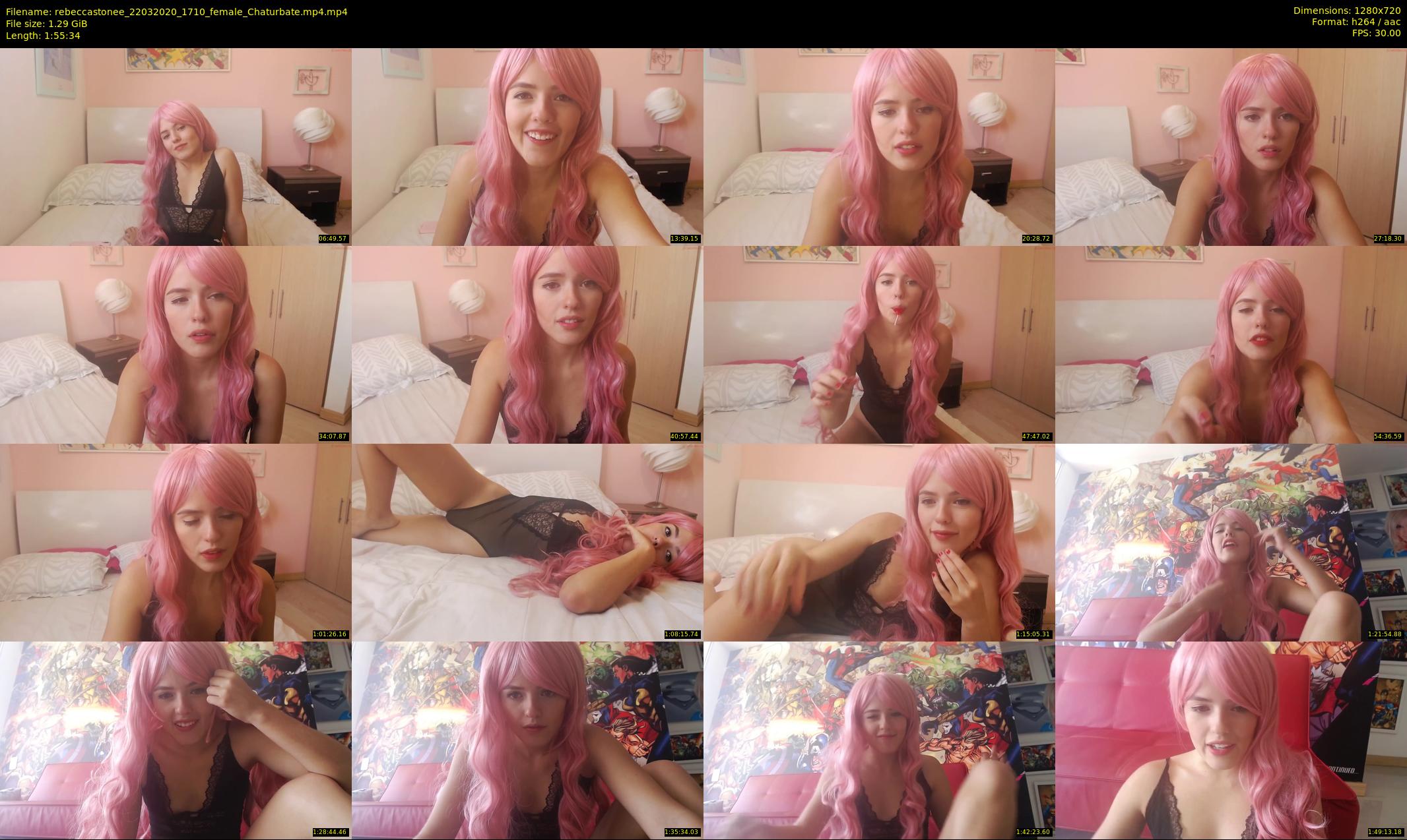 rebeccastonee — 116 minute Chaturbate female cam show recording, 720p, Mar 22, 2020